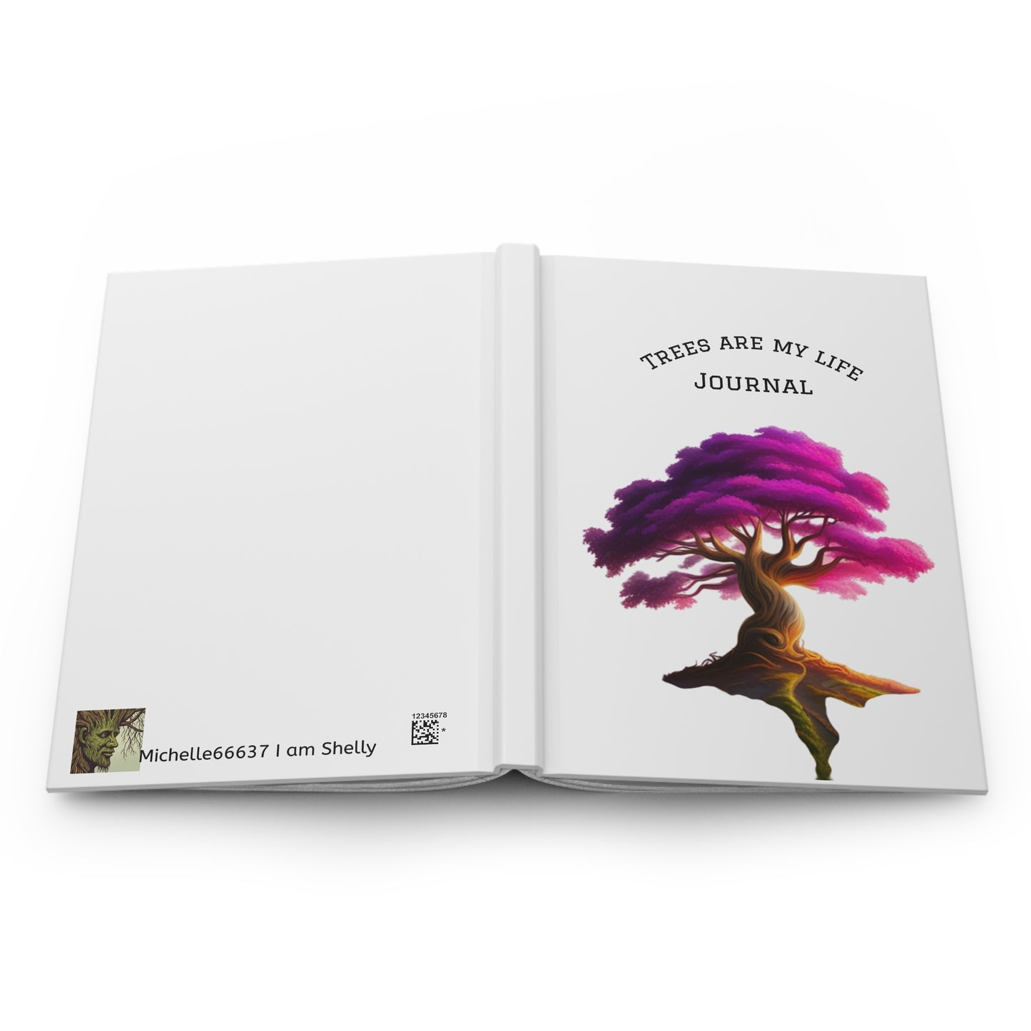 Trees are my life Hardcover Journal Matte