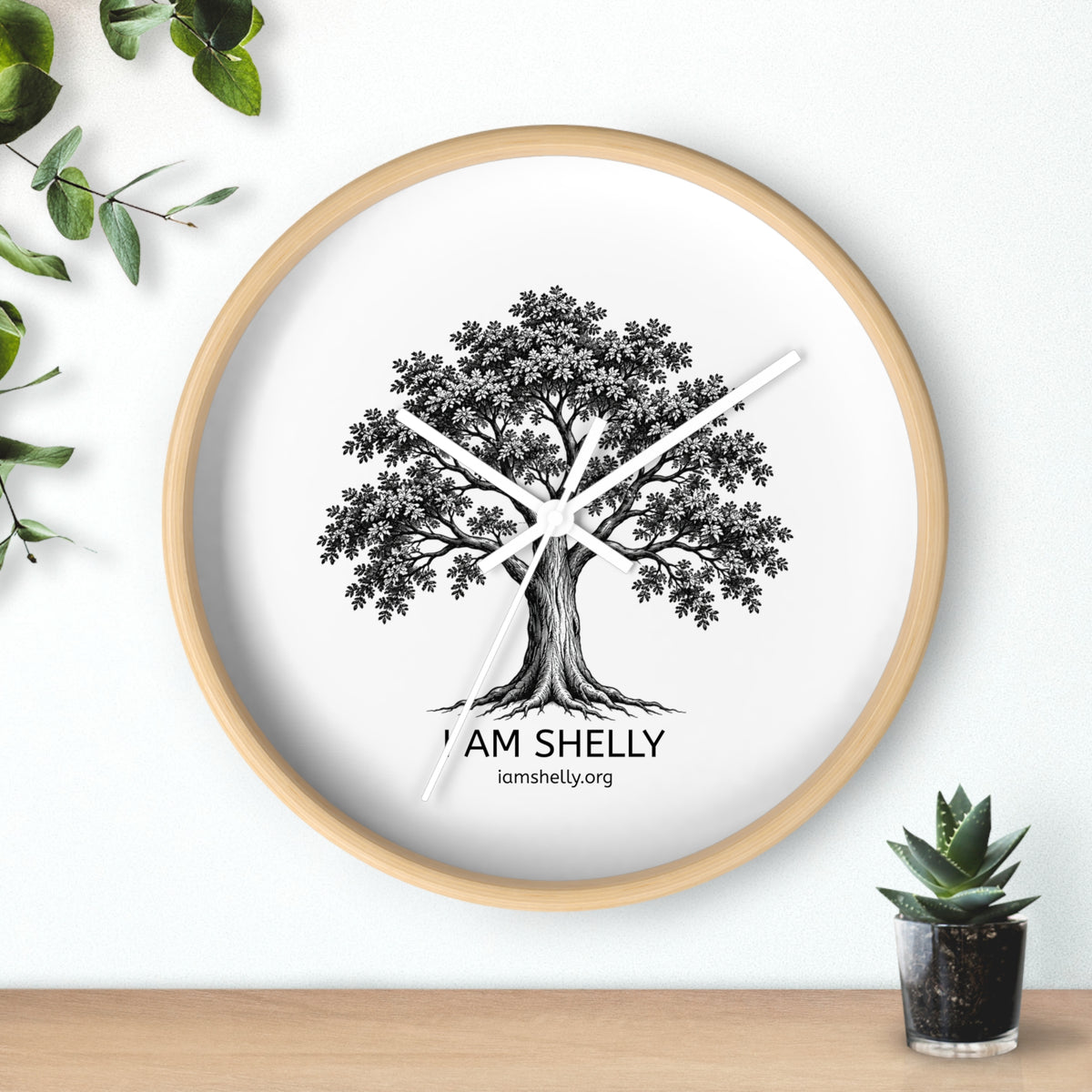 Tree Wall Clock