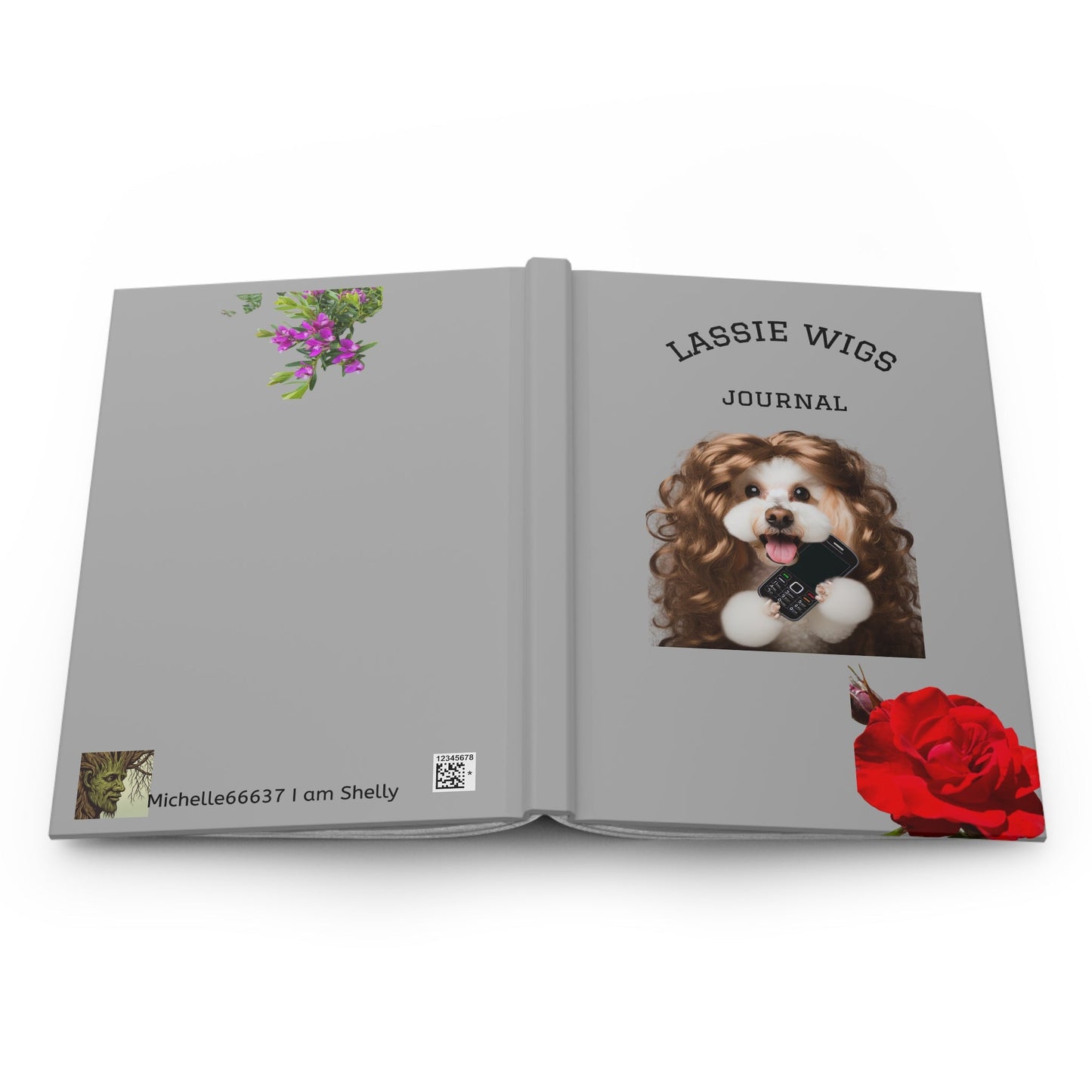 Lassie Wig - Hardcover Journal Matte Journal Paper products