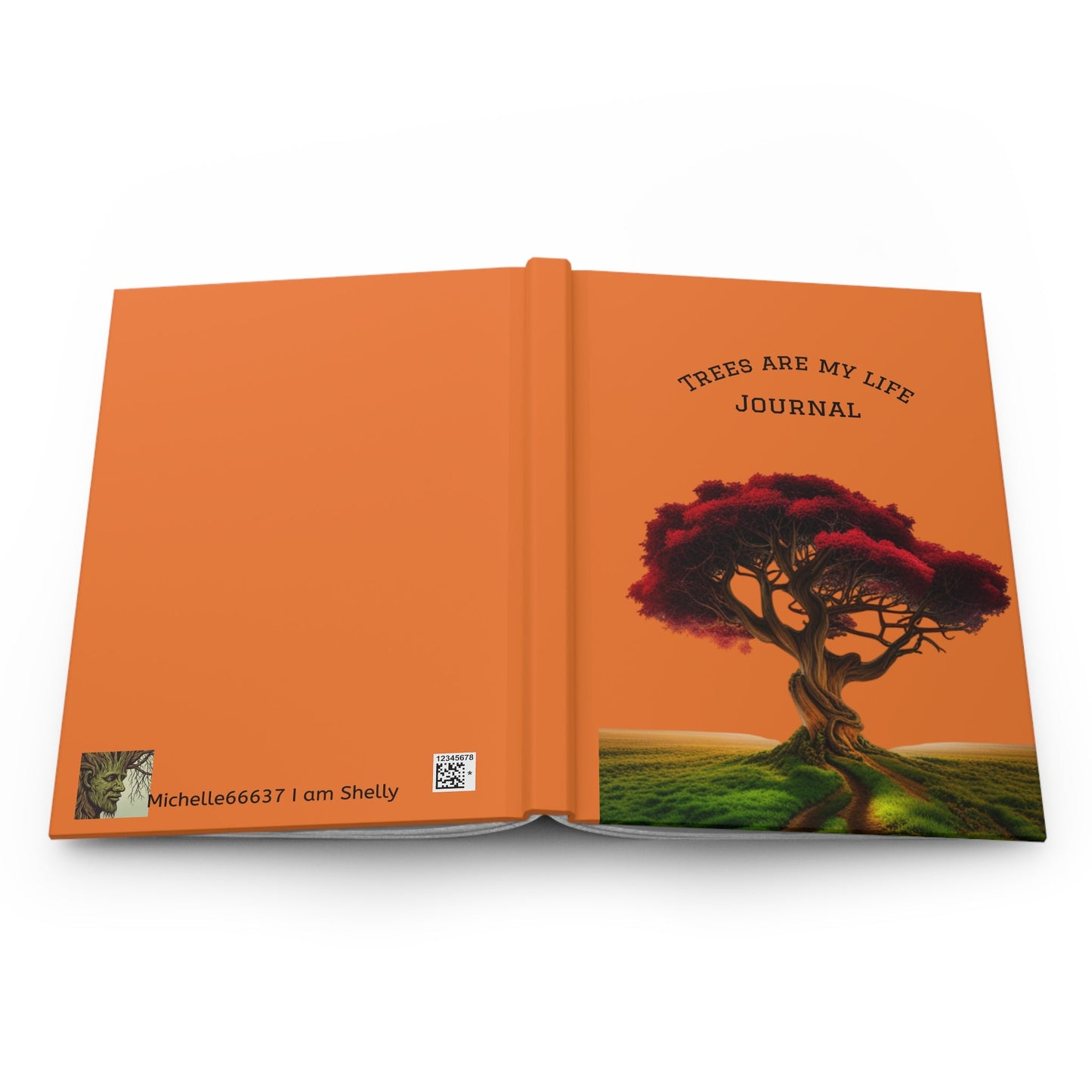 Trees are my life Hardcover Journal Matte Journal Paper products