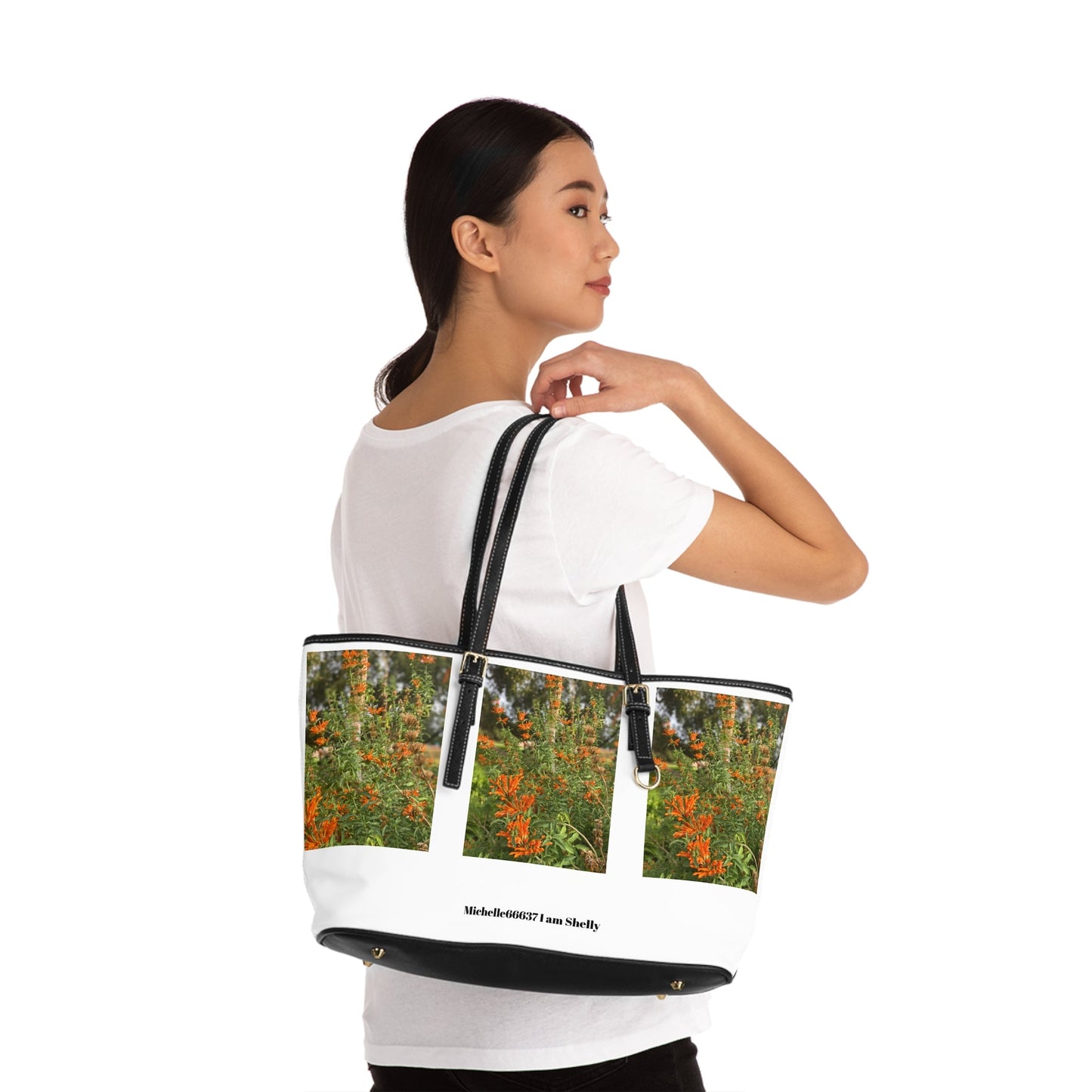 Michelle66637- Nature- PU Leather Shoulder Bag Bags