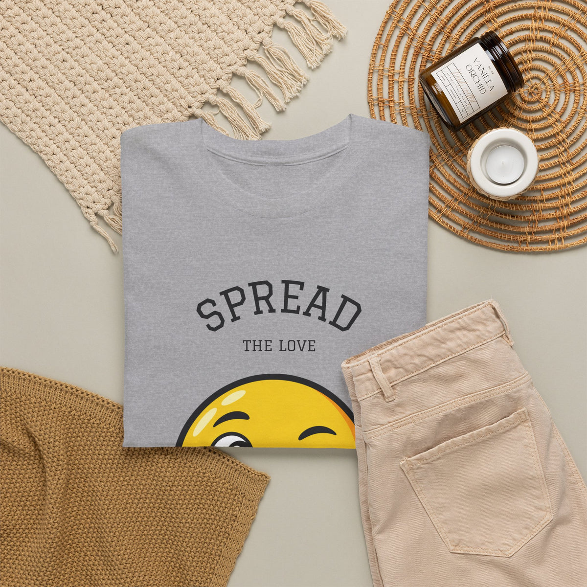 Spread the Love Smiley Face T-Shirt