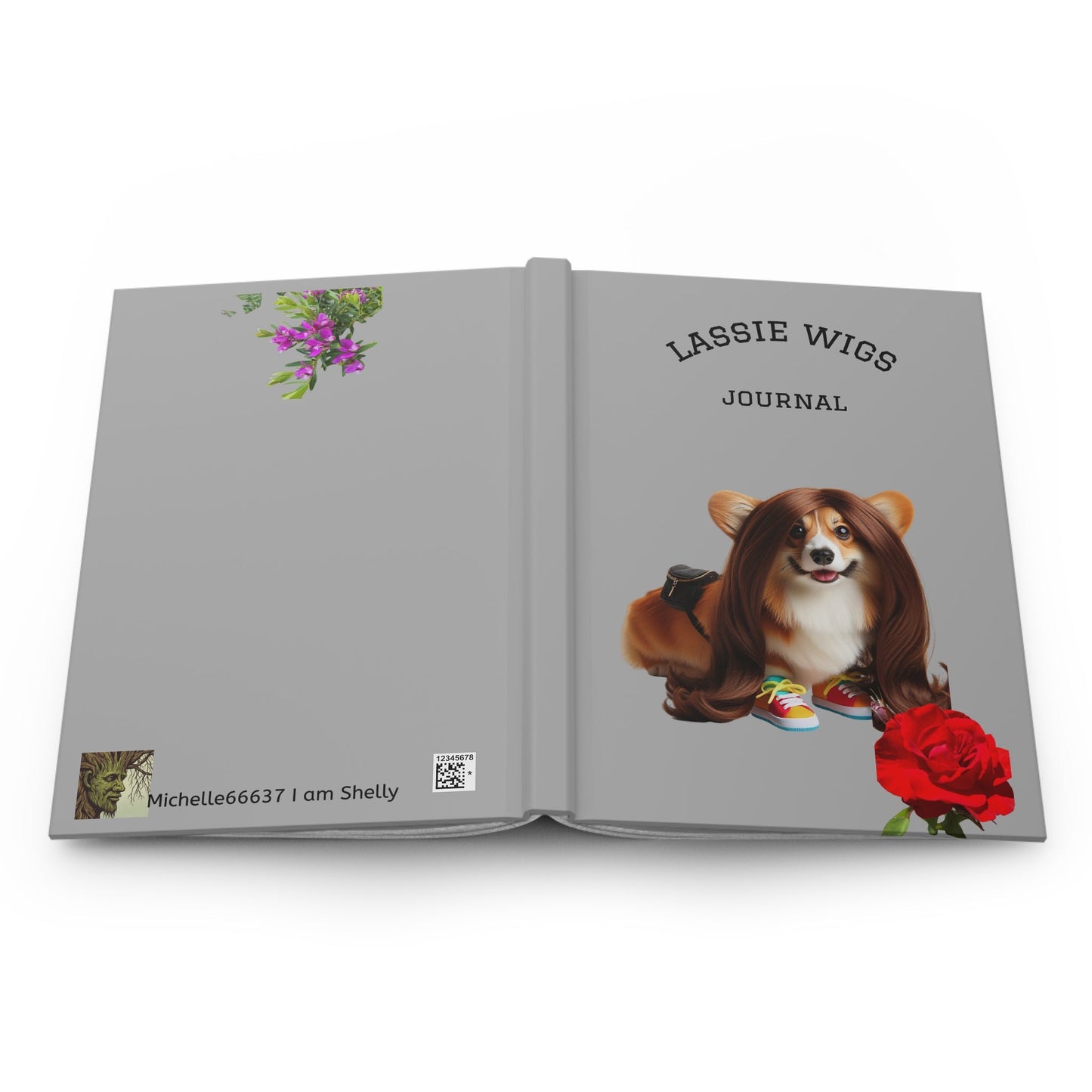 Lassie Wig - Hardcover Journal Matte Journal Paper products