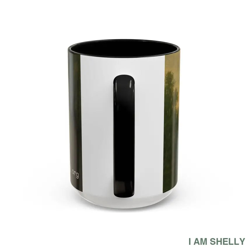 Tree Man & Shelly Mug 15oz / Black Mug