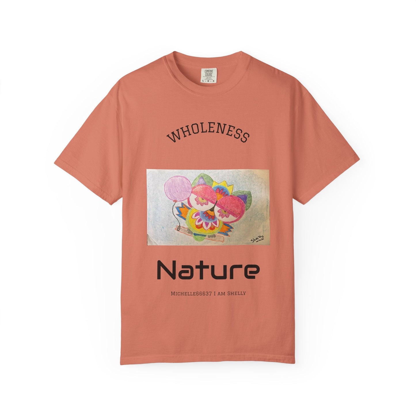 Nature -Unisex Garment-Dyed T-shirt Buy 3 Get 1 Free- FREE SHIPPING WITHIN AUSTRALIA Terracotta / S T-Shirt