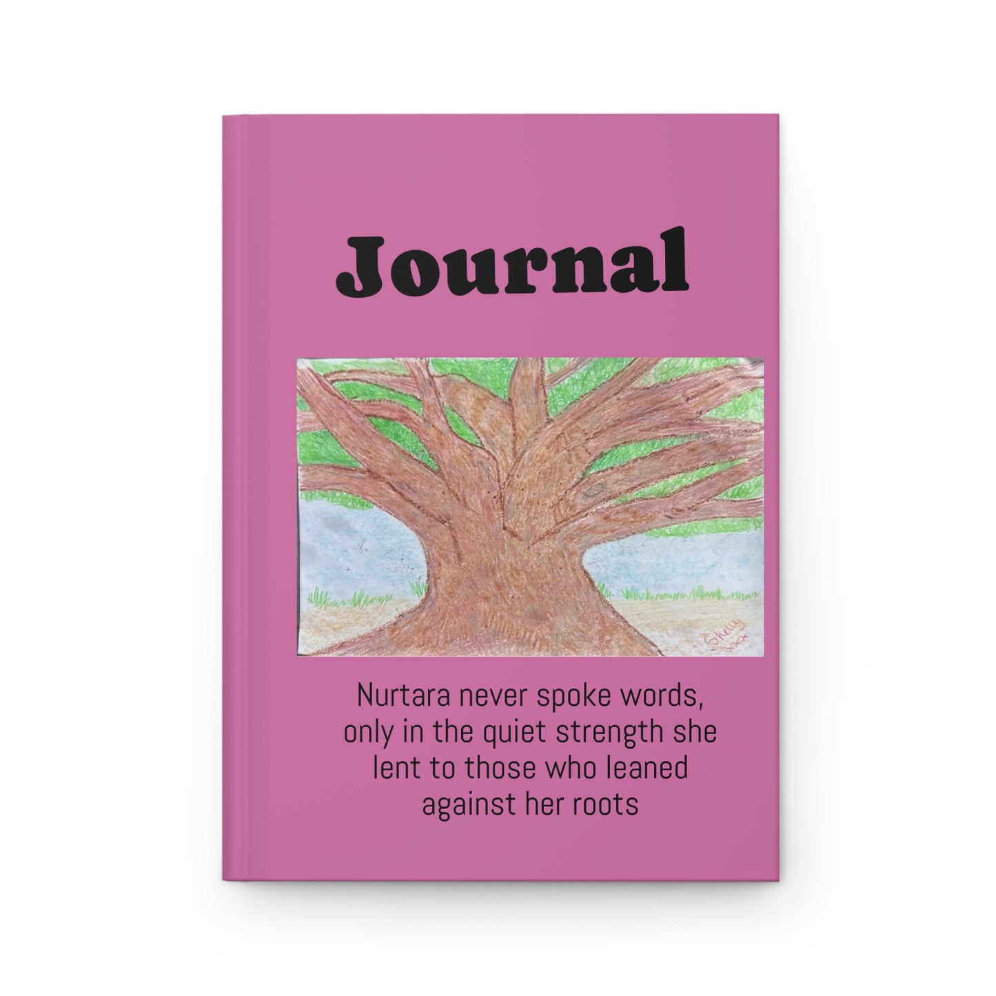Tribute Journal: For My Mum Catherine   Nurtara The Morton Bay Fig  -  Hardcover Journal Matte