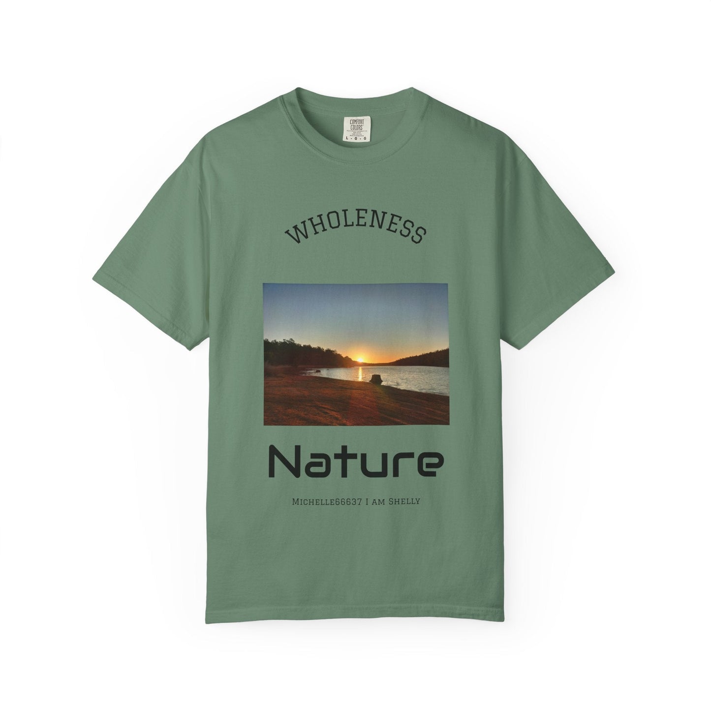 Nature -Unisex Garment-Dyed T-shirt Buy 3 Get 1 Free- FREE SHIPPING WITHIN AUSTRALIA Light Green / S T-Shirt