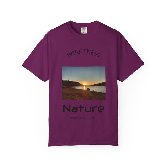 Nature -Unisex Garment-Dyed T-shirt Buy 3 Get 1 Free- FREE SHIPPING WITHIN AUSTRALIA Boysenberry / S T-Shirt