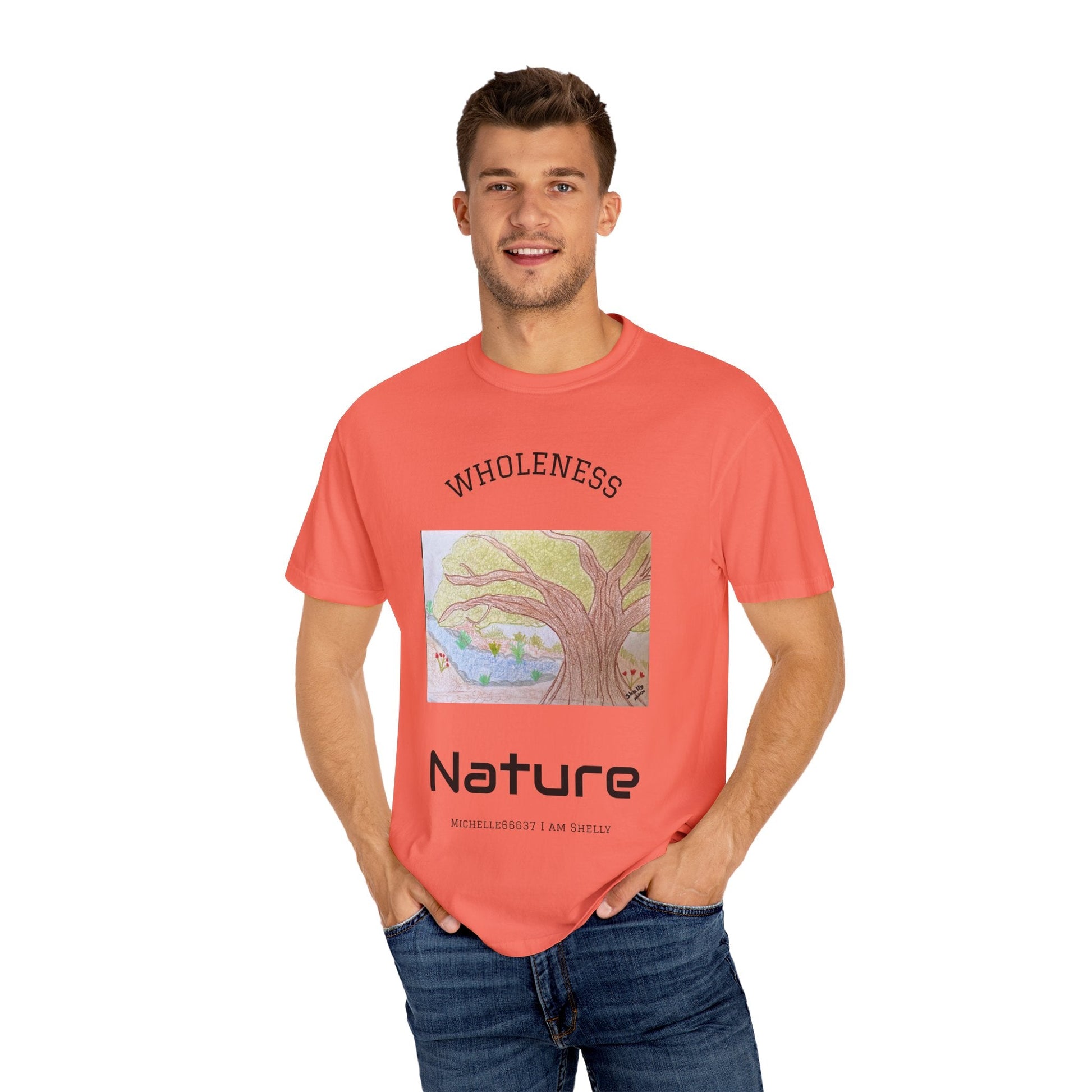 Nature -Unisex Garment-Dyed T-shirt Buy 3 Get 1 Free- FREE SHIPPING WITHIN AUSTRALIA T-Shirt