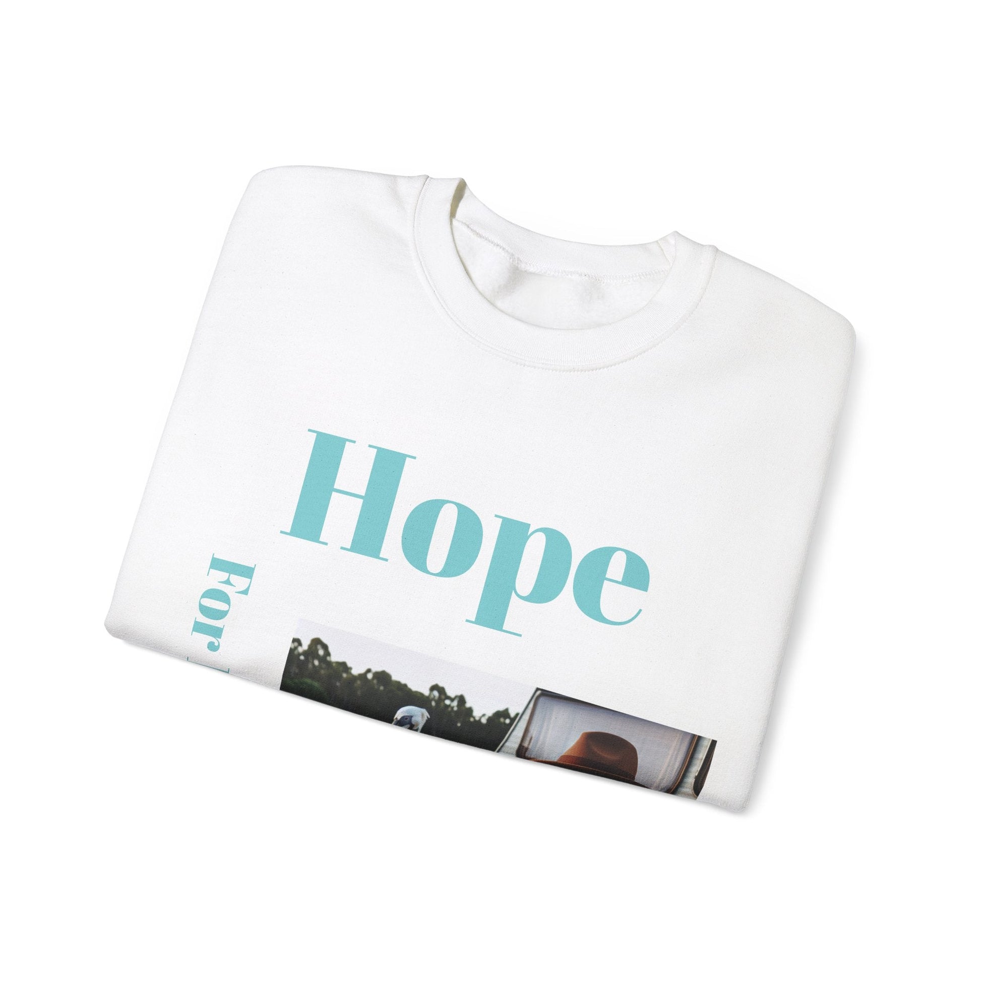 Hope For Better Days Unisex Heavy Blend™ Crewneck Sweatshirt Sweatshirt