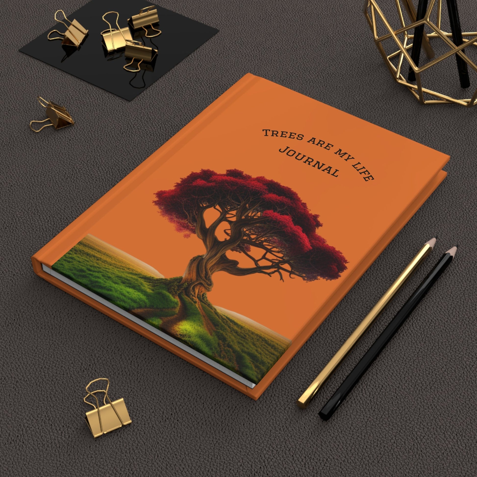 Trees are my life Hardcover Journal Matte Journal Paper products