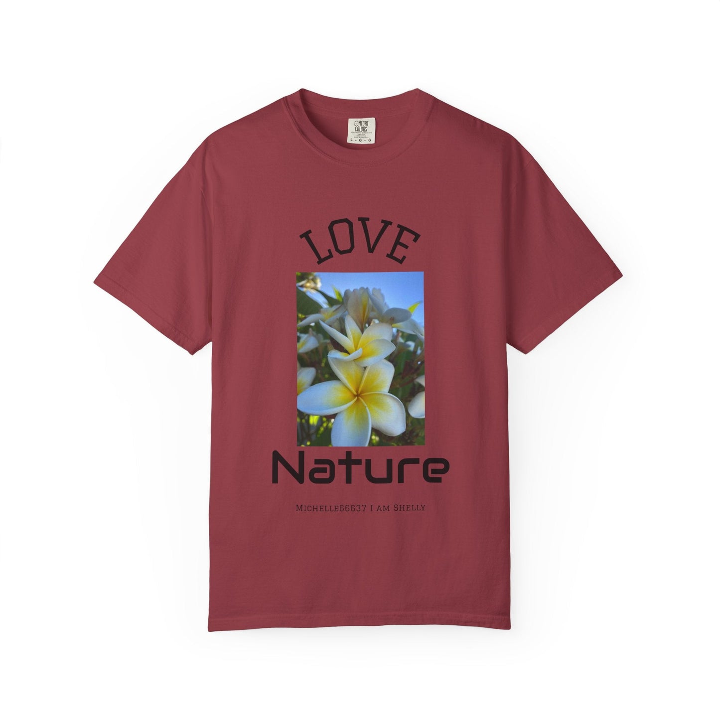 Nature -Unisex Garment-Dyed T-shirt Buy 3 Get 1 Free- FREE SHIPPING WITHIN AUSTRALIA Chili / S T-Shirt