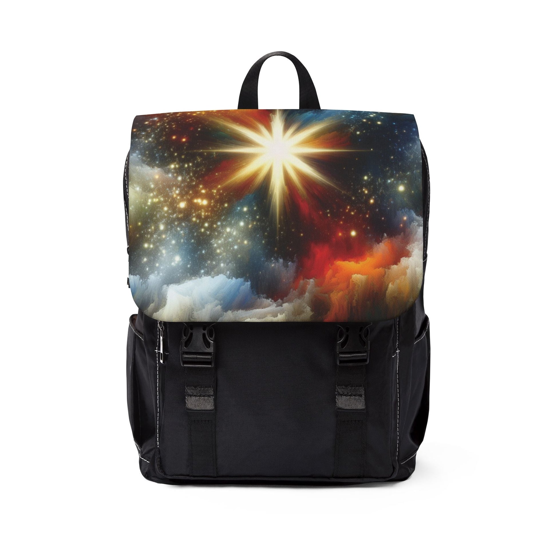 Star - Unisex Casual Shoulder Backpack One size Bags