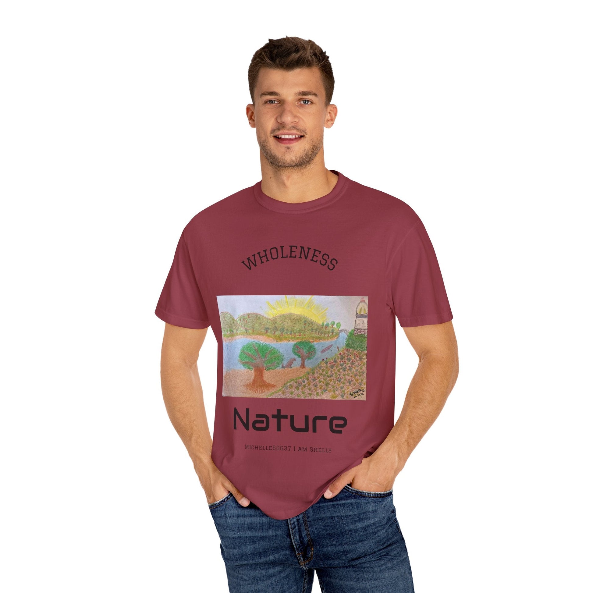 Nature -Unisex Garment-Dyed T-shirt Buy 3 Get 1 Free- FREE SHIPPING WITHIN AUSTRALIA T-Shirt