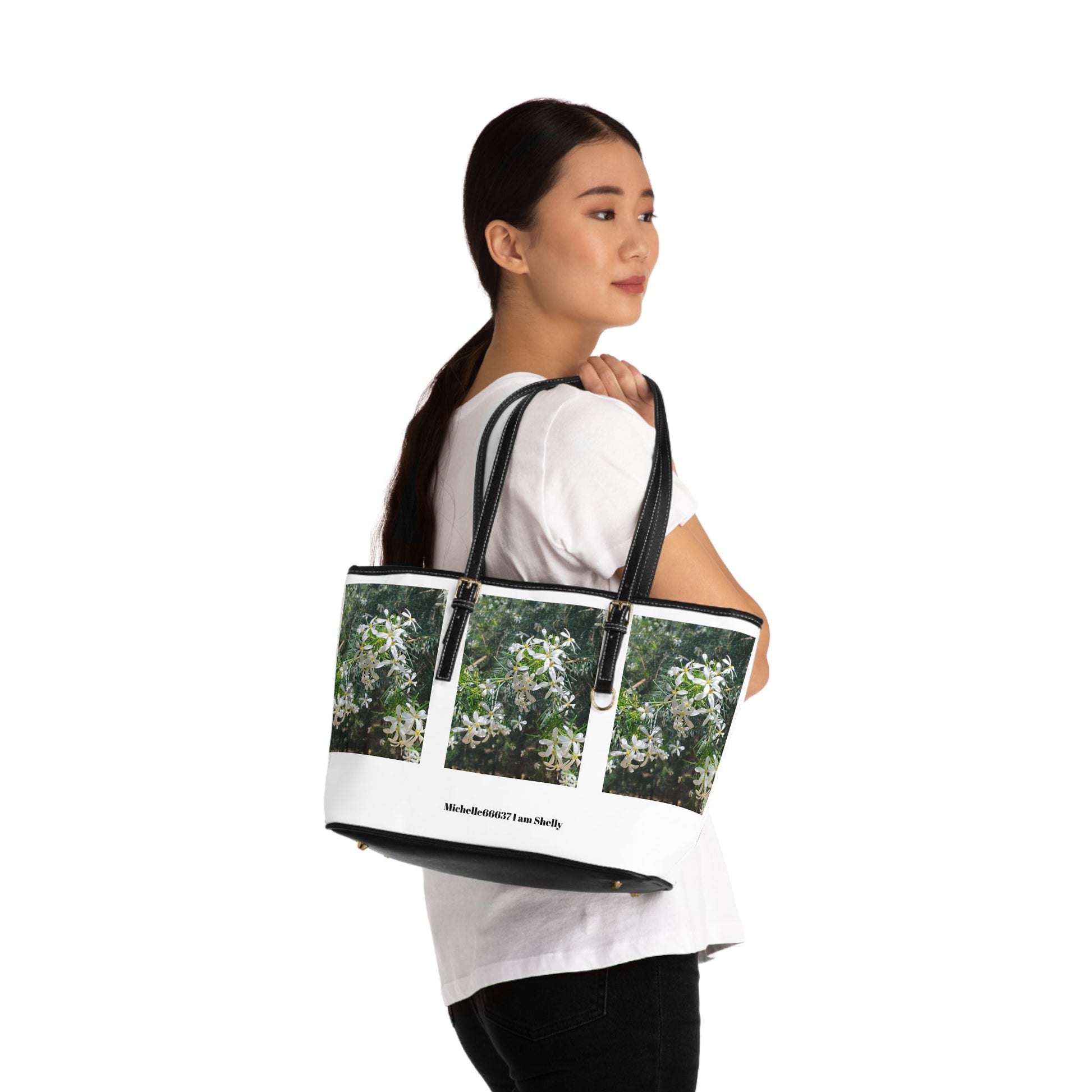 Michelle66637- Nature- PU Leather Shoulder Bag Bags