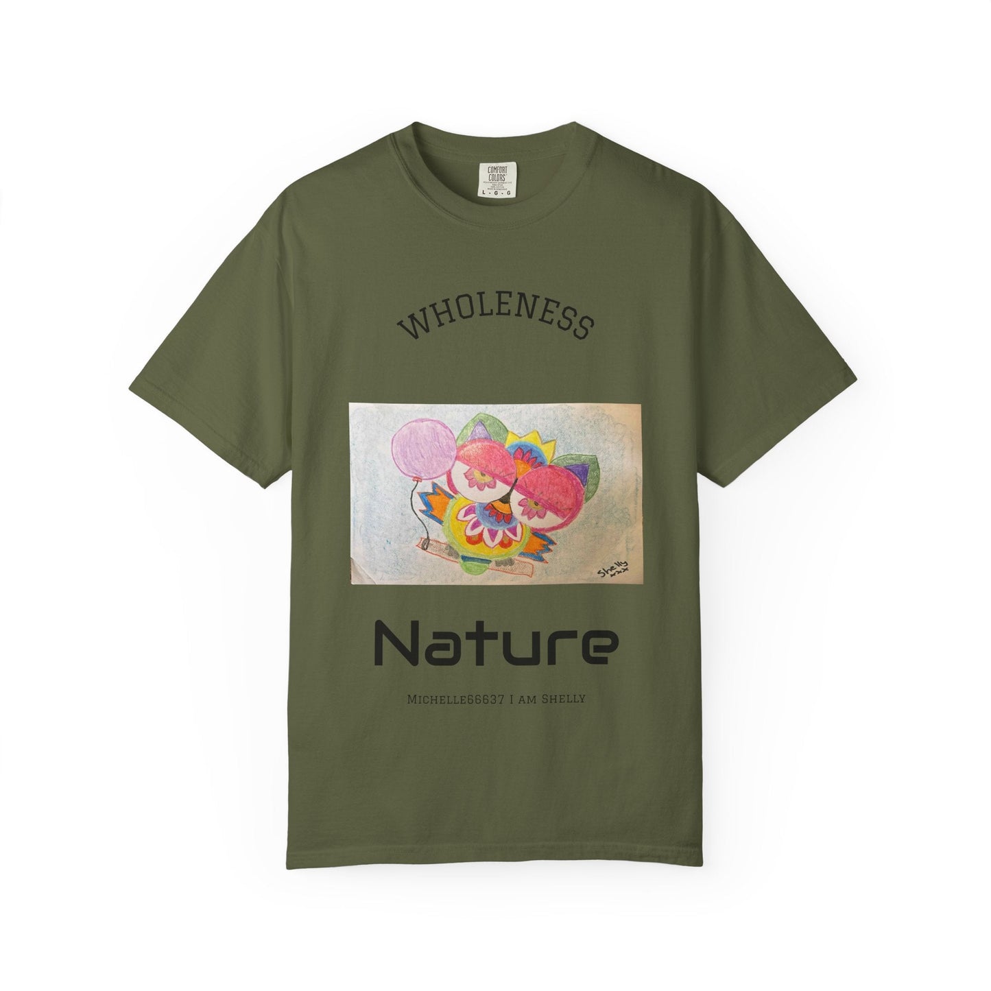 Nature -Unisex Garment-Dyed T-shirt Buy 3 Get 1 Free- FREE SHIPPING WITHIN AUSTRALIA Hemp / S T-Shirt