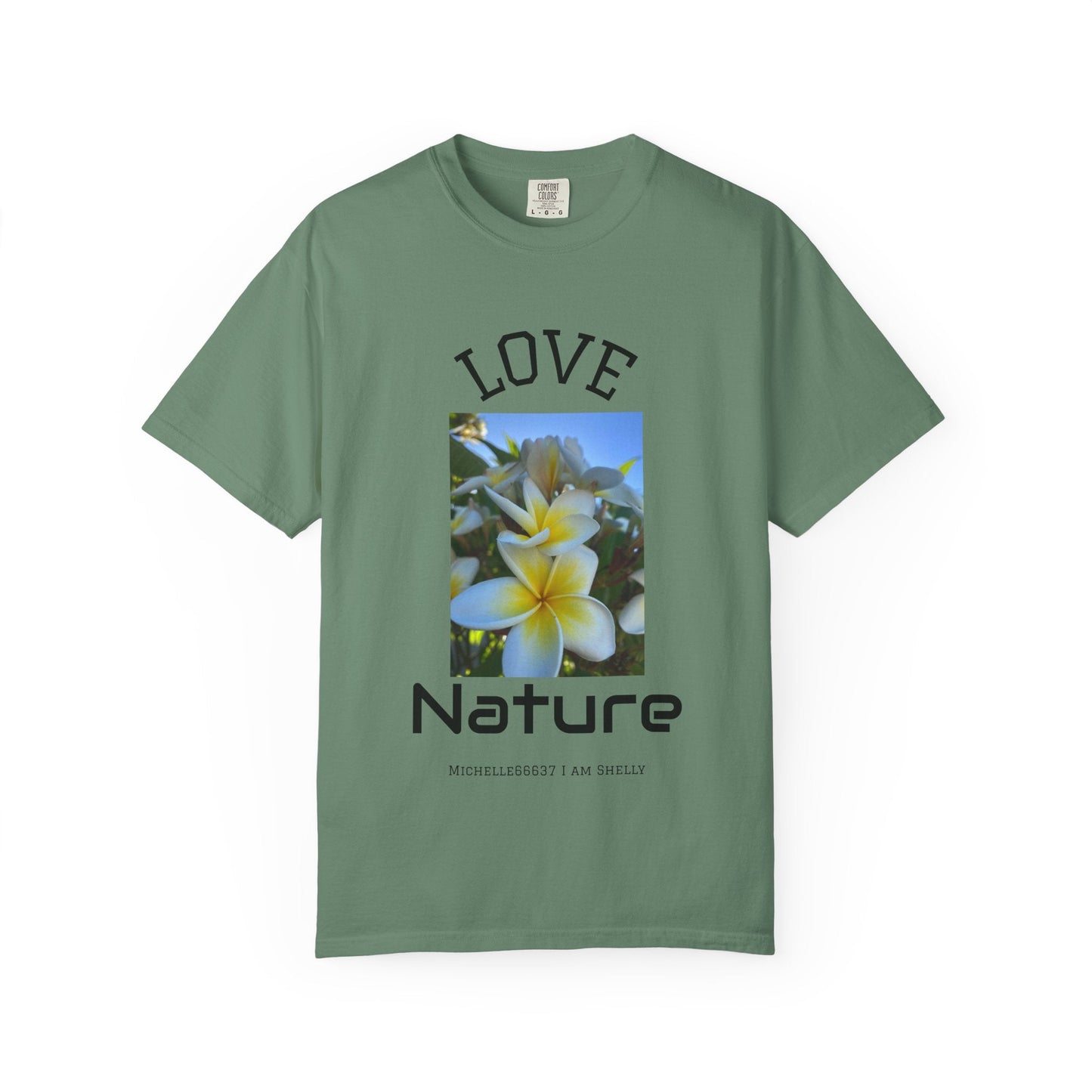 Nature -Unisex Garment-Dyed T-shirt Buy 3 Get 1 Free- FREE SHIPPING WITHIN AUSTRALIA Light Green / S T-Shirt