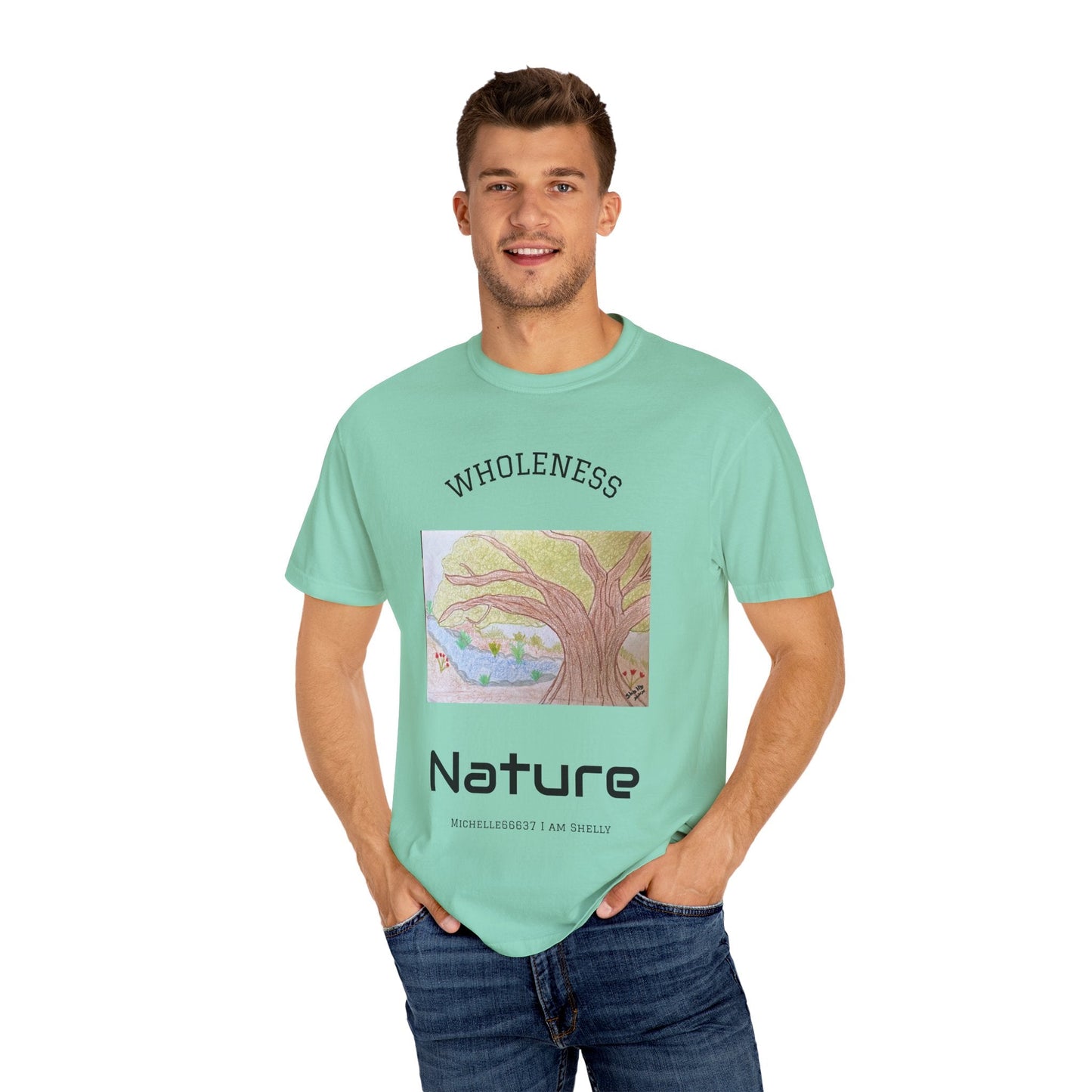 Nature -Unisex Garment-Dyed T-shirt Buy 3 Get 1 Free- FREE SHIPPING WITHIN AUSTRALIA T-Shirt