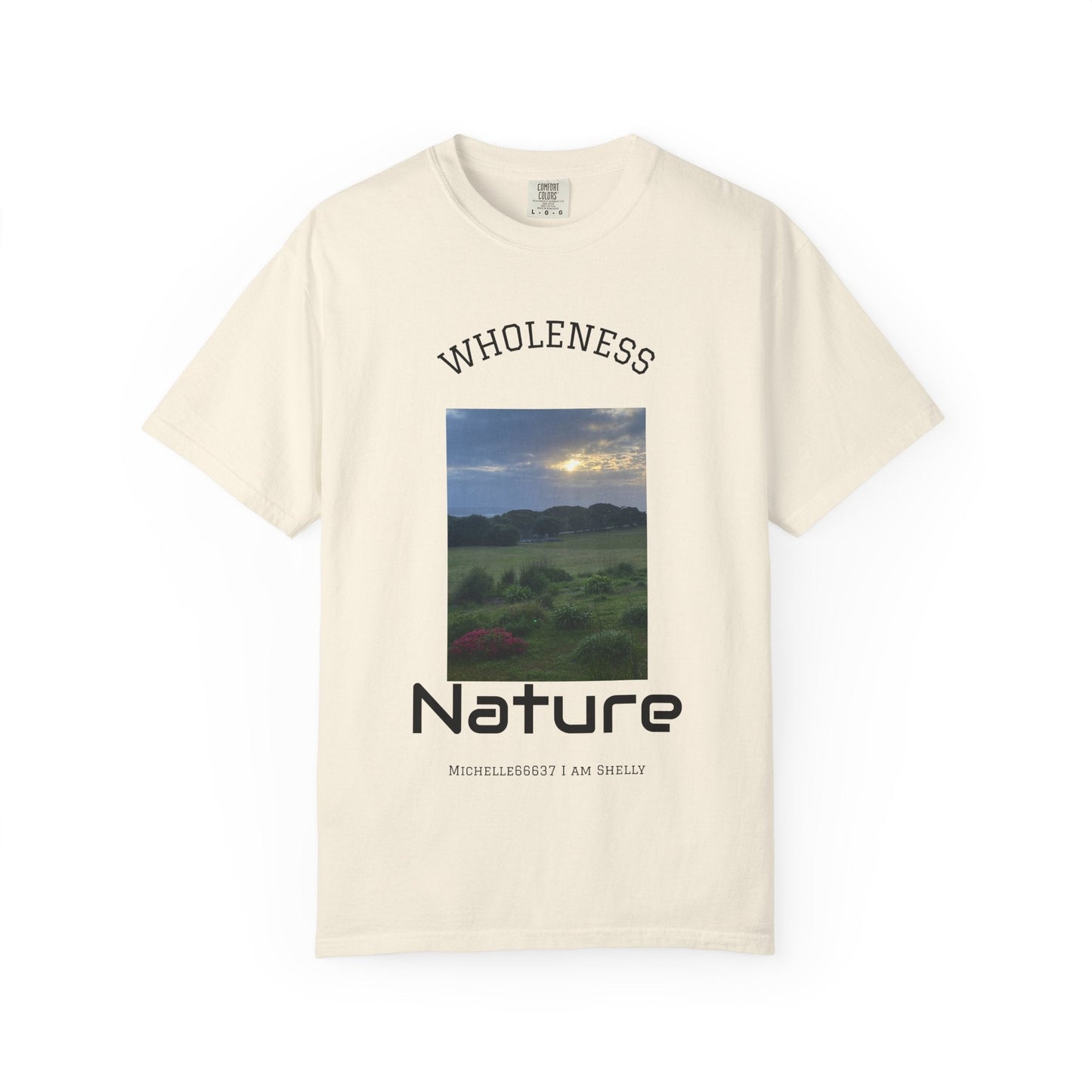 Nature -Unisex Garment-Dyed T-shirt Buy 3 Get 1 Free- FREE SHIPPING WITHIN AUSTRALIA Ivory / S T-Shirt