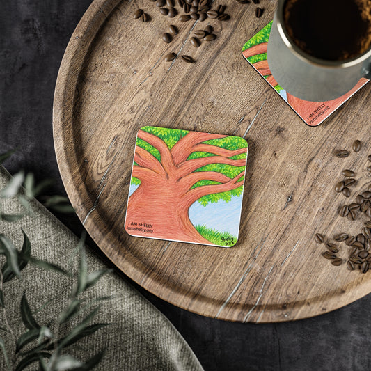 Tree of Life Coasters – Nature-Inspired Healing Art Décor