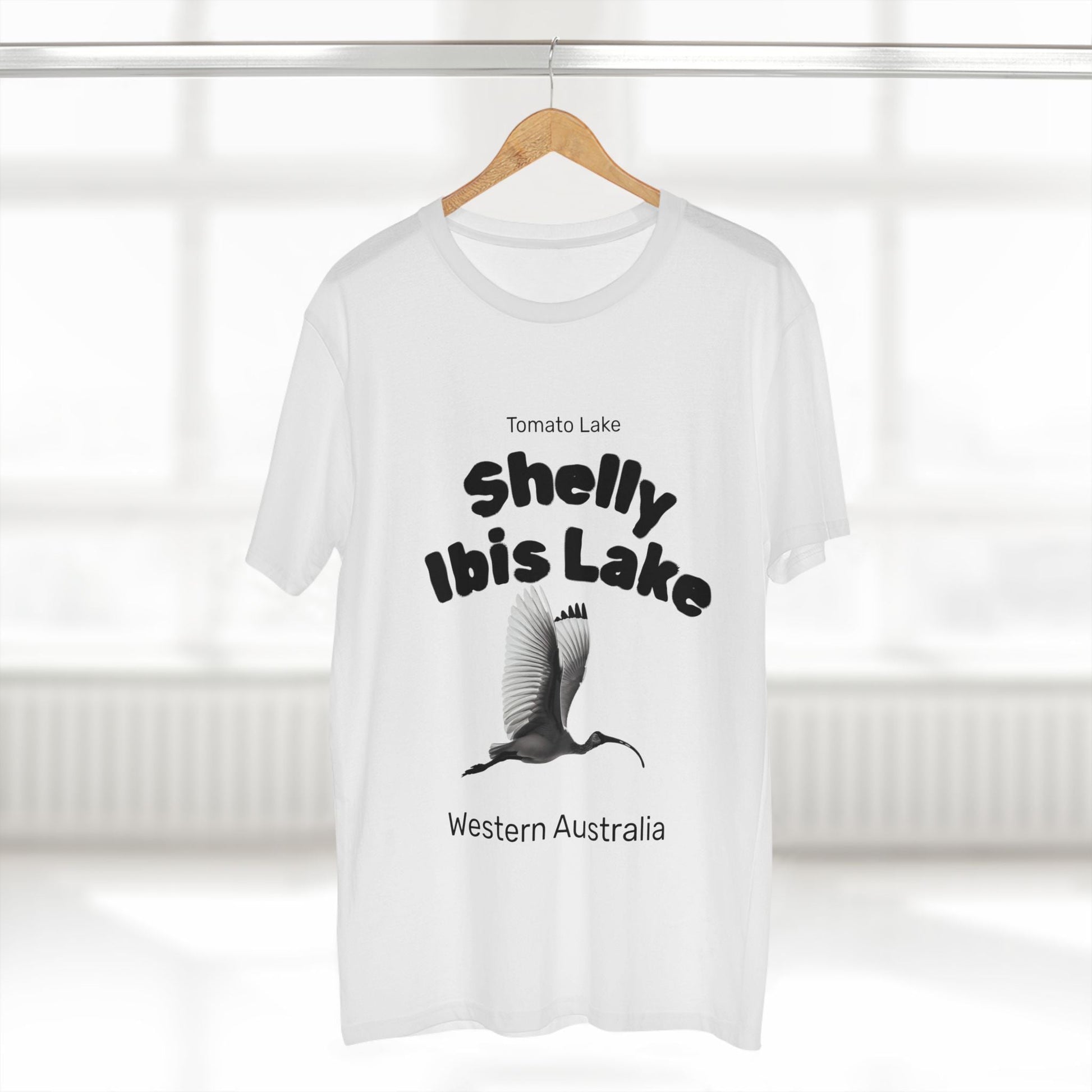 Shelly Ibis Lake (Tomato Lake Western Australia T-Shirt