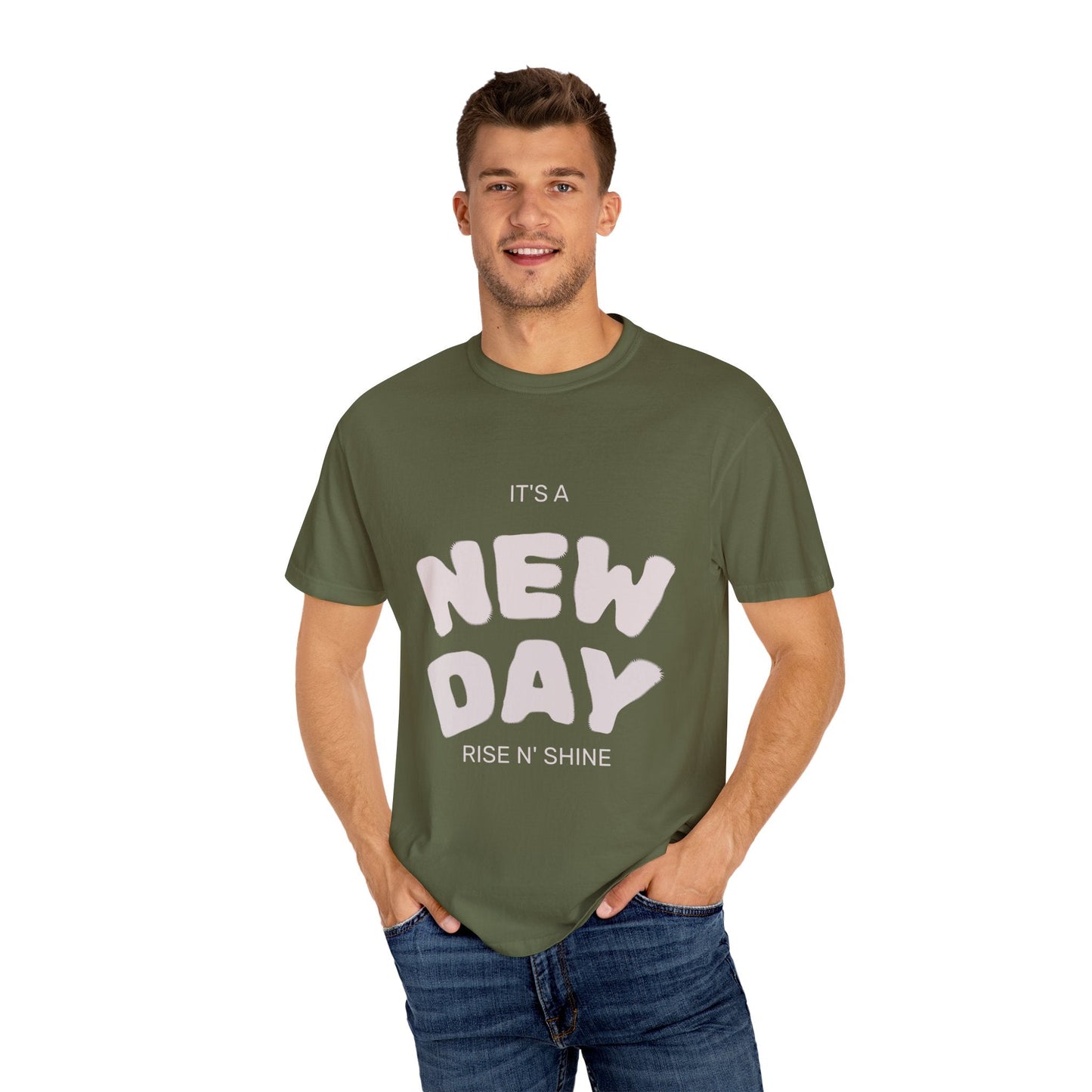 It’s A New Day -Unisex Garment-Dyed T-shirt T-Shirt