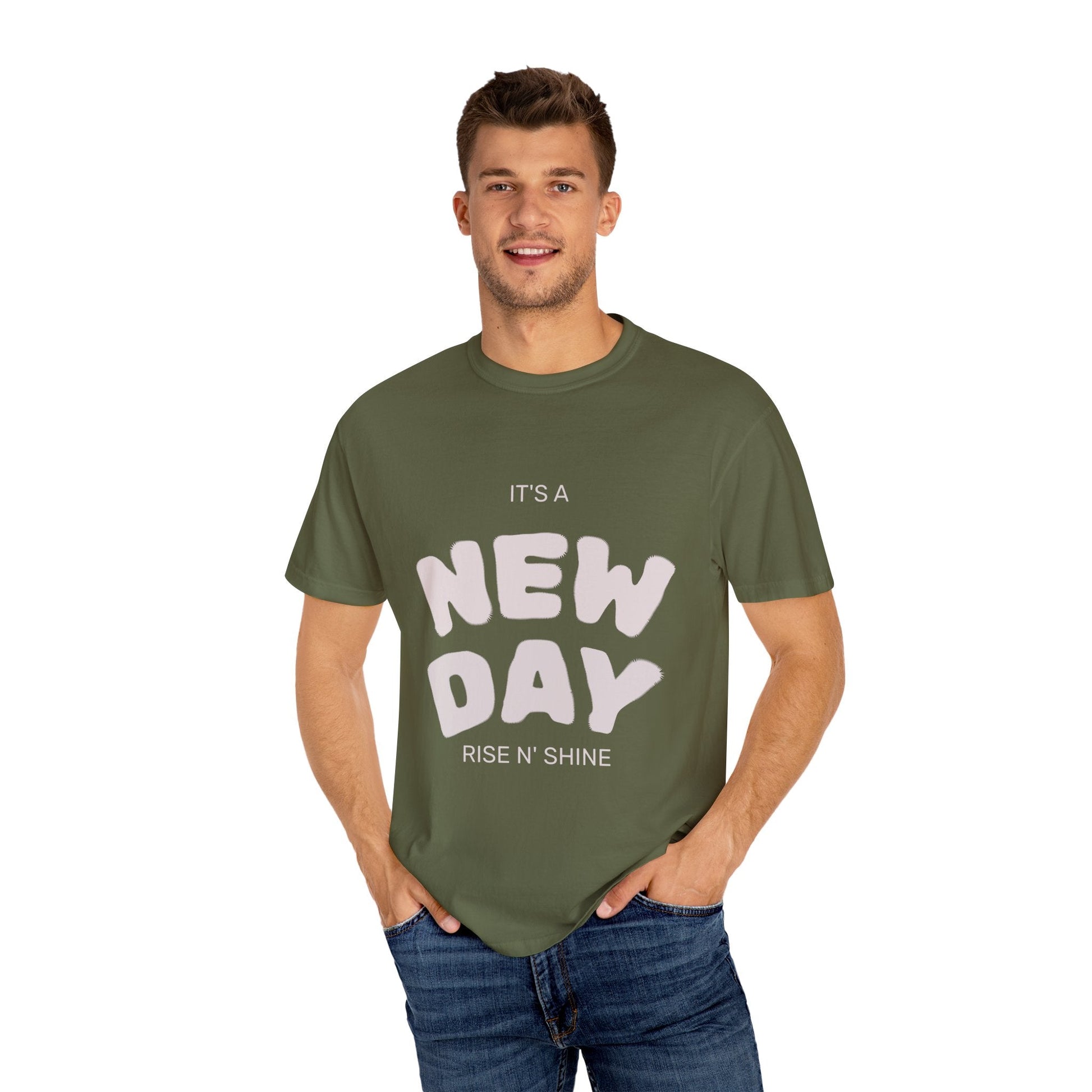 It’s A New Day -Unisex Garment-Dyed T-shirt T-Shirt