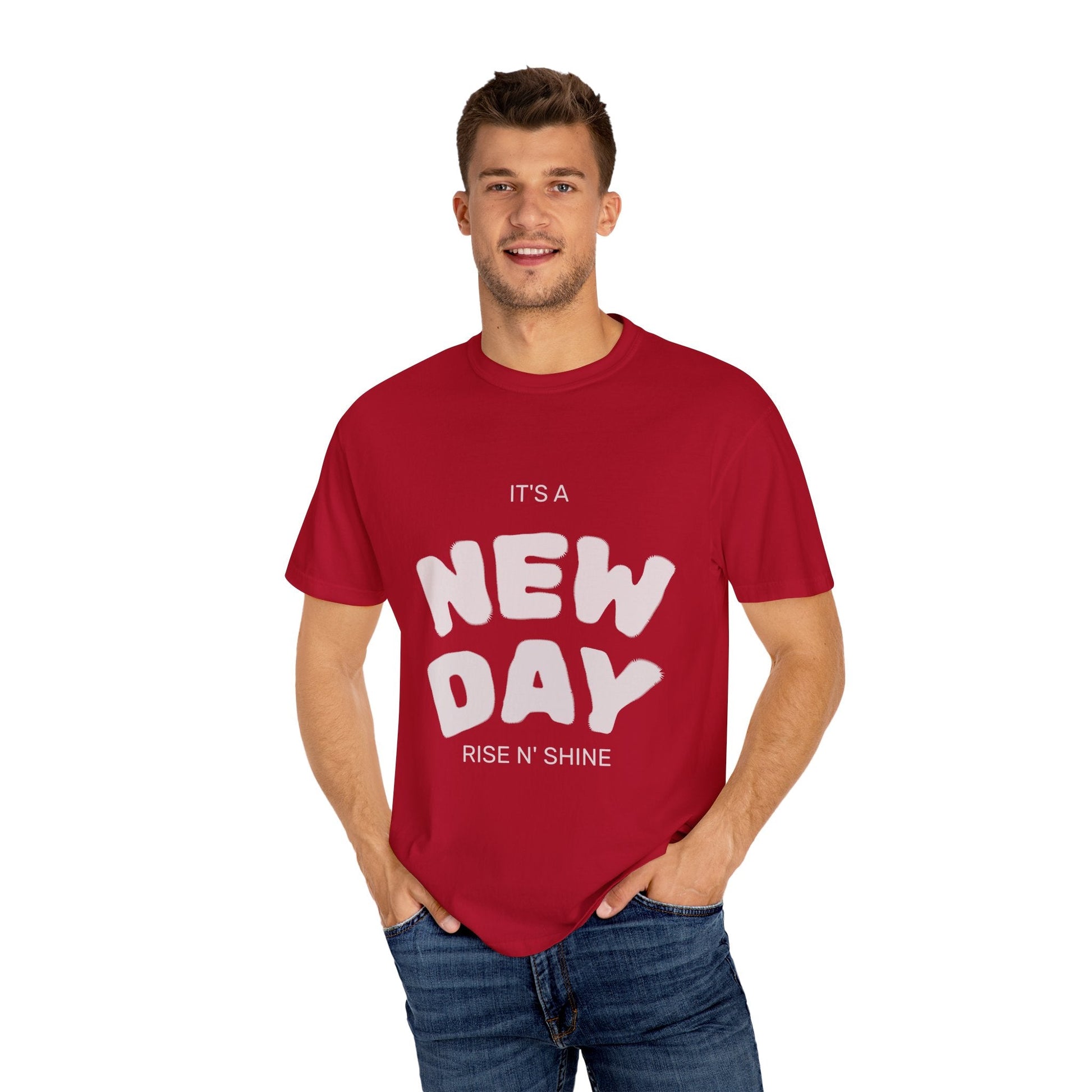 It’s A New Day -Unisex Garment-Dyed T-shirt T-Shirt