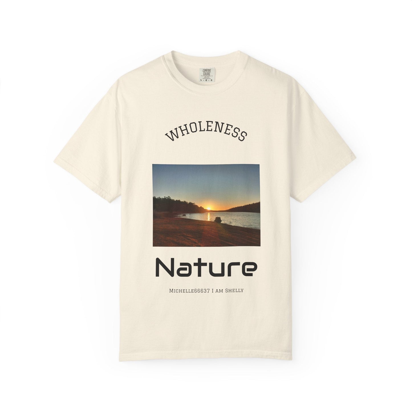 Nature -Unisex Garment-Dyed T-shirt Buy 3 Get 1 Free- FREE SHIPPING WITHIN AUSTRALIA Ivory / S T-Shirt