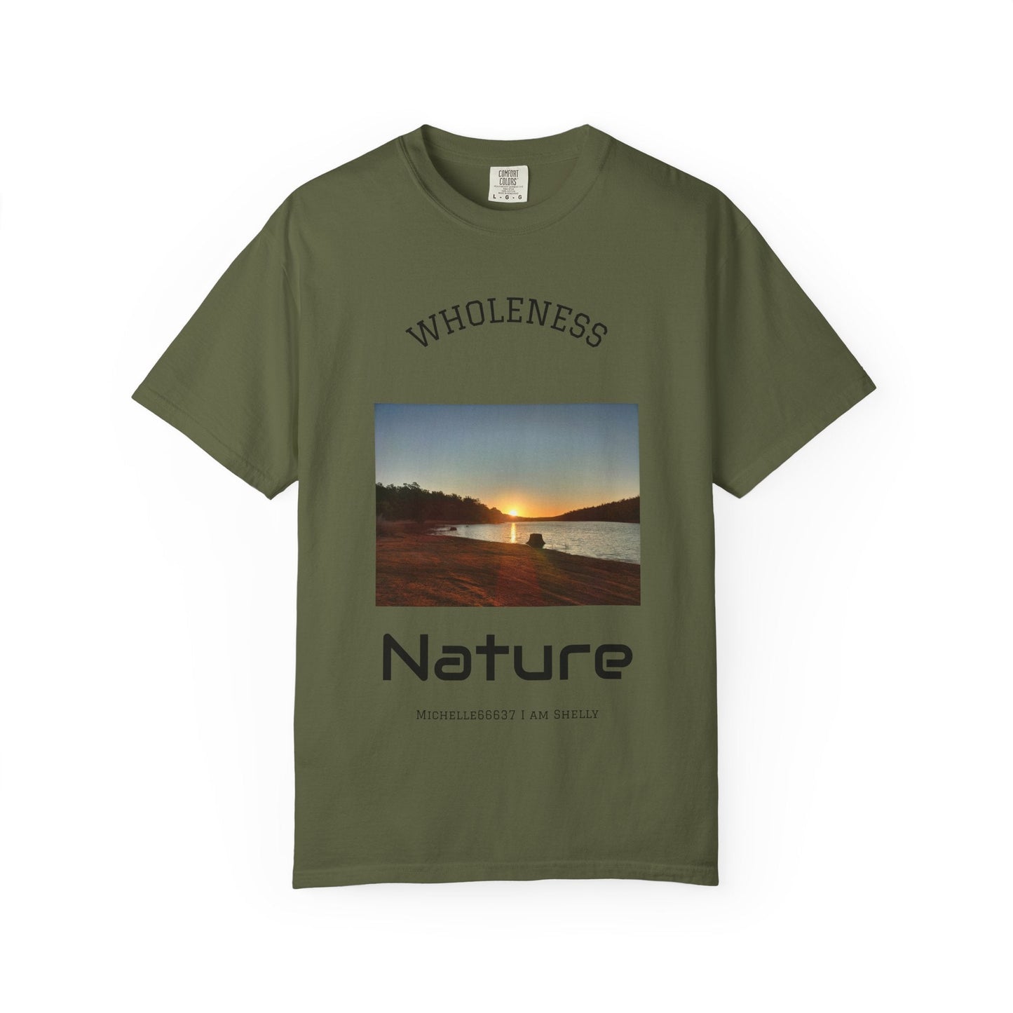 Nature -Unisex Garment-Dyed T-shirt Buy 3 Get 1 Free- FREE SHIPPING WITHIN AUSTRALIA Hemp / S T-Shirt