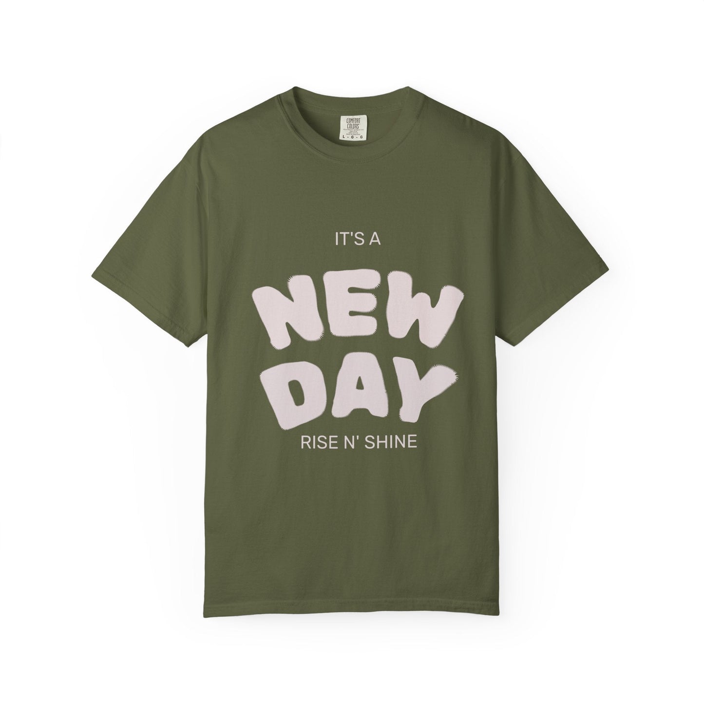 It’s A New Day -Unisex Garment-Dyed T-shirt Hemp / S T-Shirt