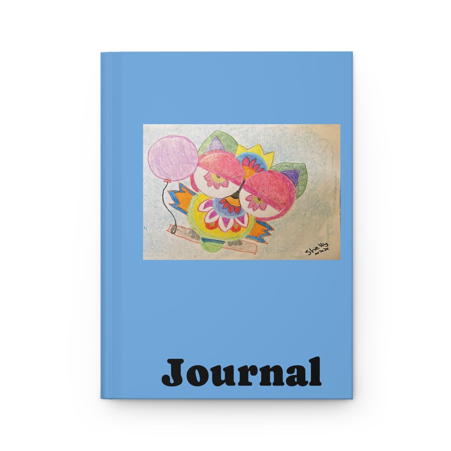Leli Owl  -  Hardcover Journal Matte