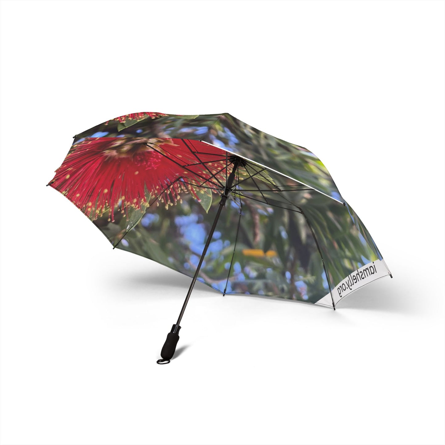 I AM SHELLY Semi-Automatic Foldable Umbrella