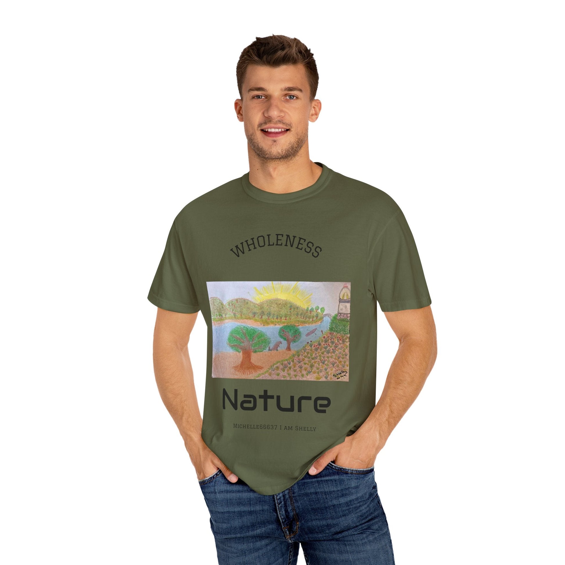 Nature -Unisex Garment-Dyed T-shirt Buy 3 Get 1 Free- FREE SHIPPING WITHIN AUSTRALIA T-Shirt