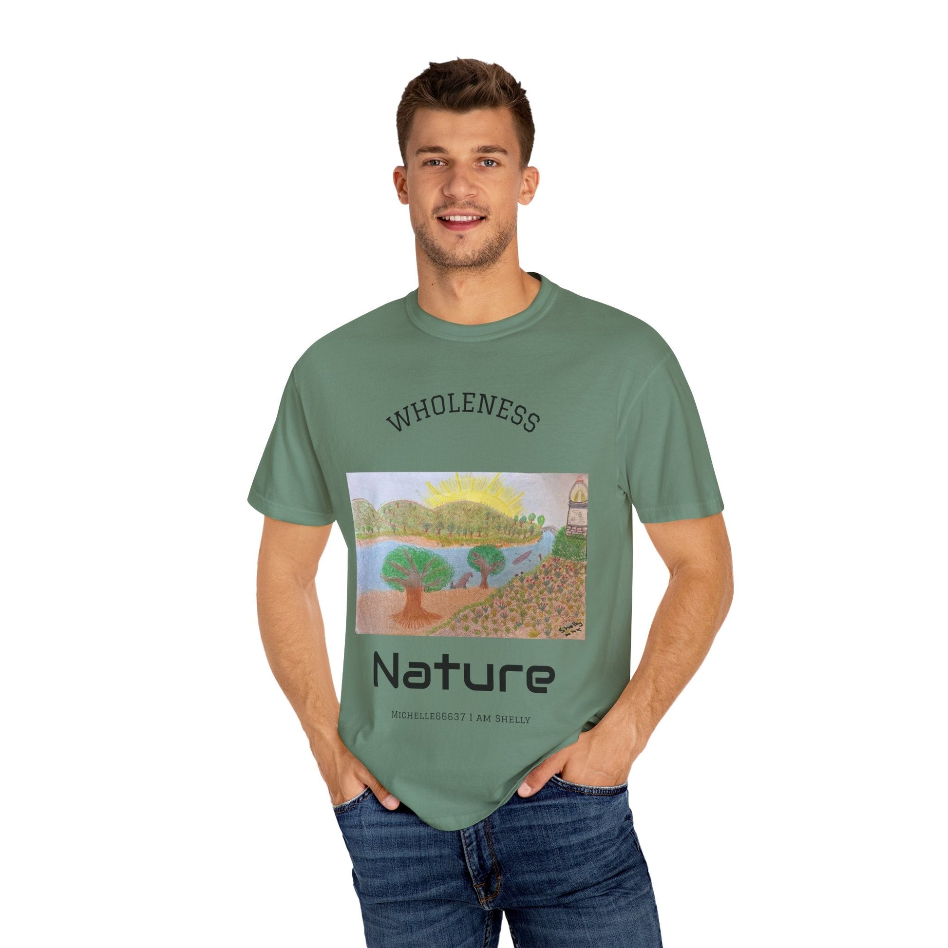 Nature -Unisex Garment-Dyed T-shirt Buy 3 Get 1 Free- FREE SHIPPING WITHIN AUSTRALIA T-Shirt