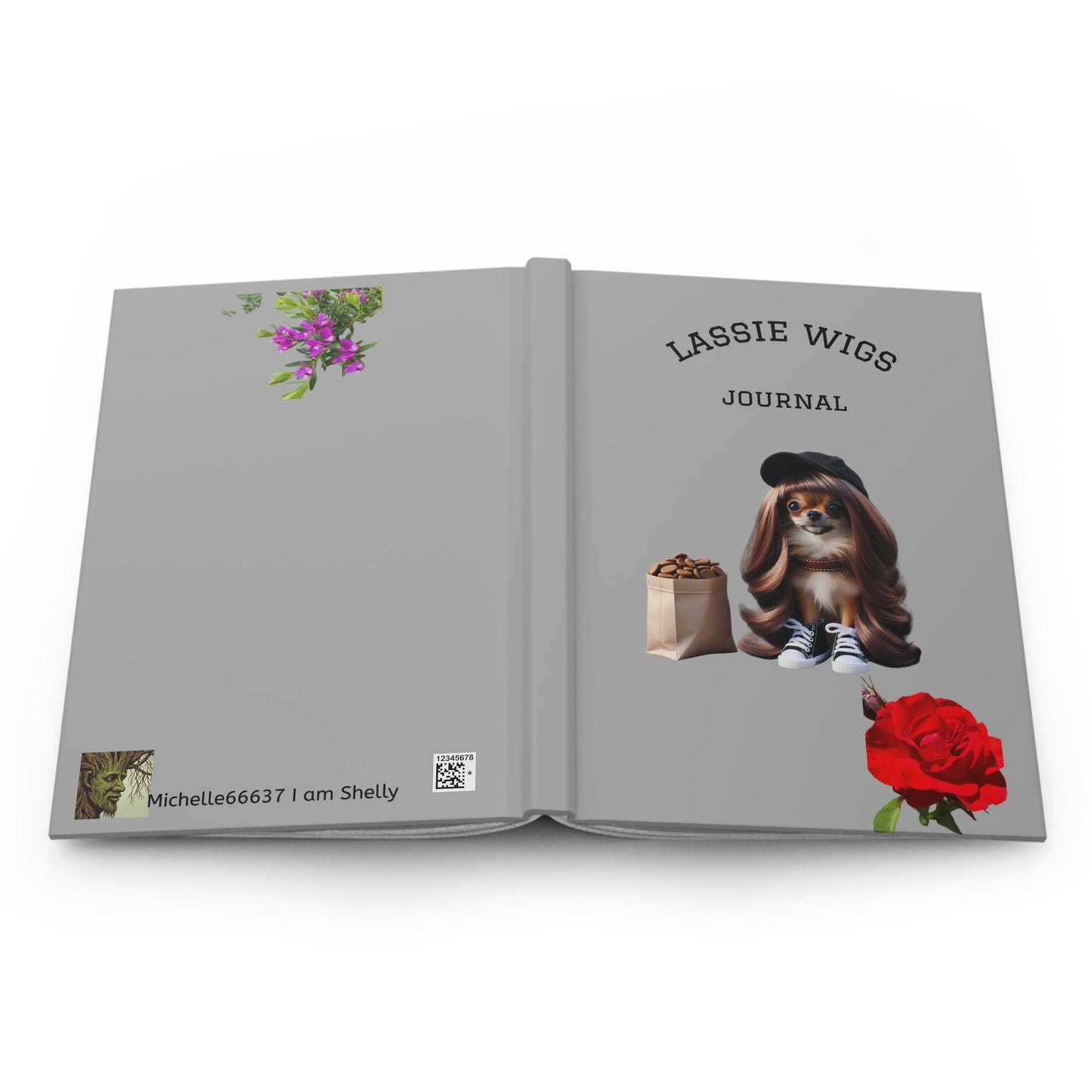 Lassie Wig - Hardcover Journal Matte Journal Paper products