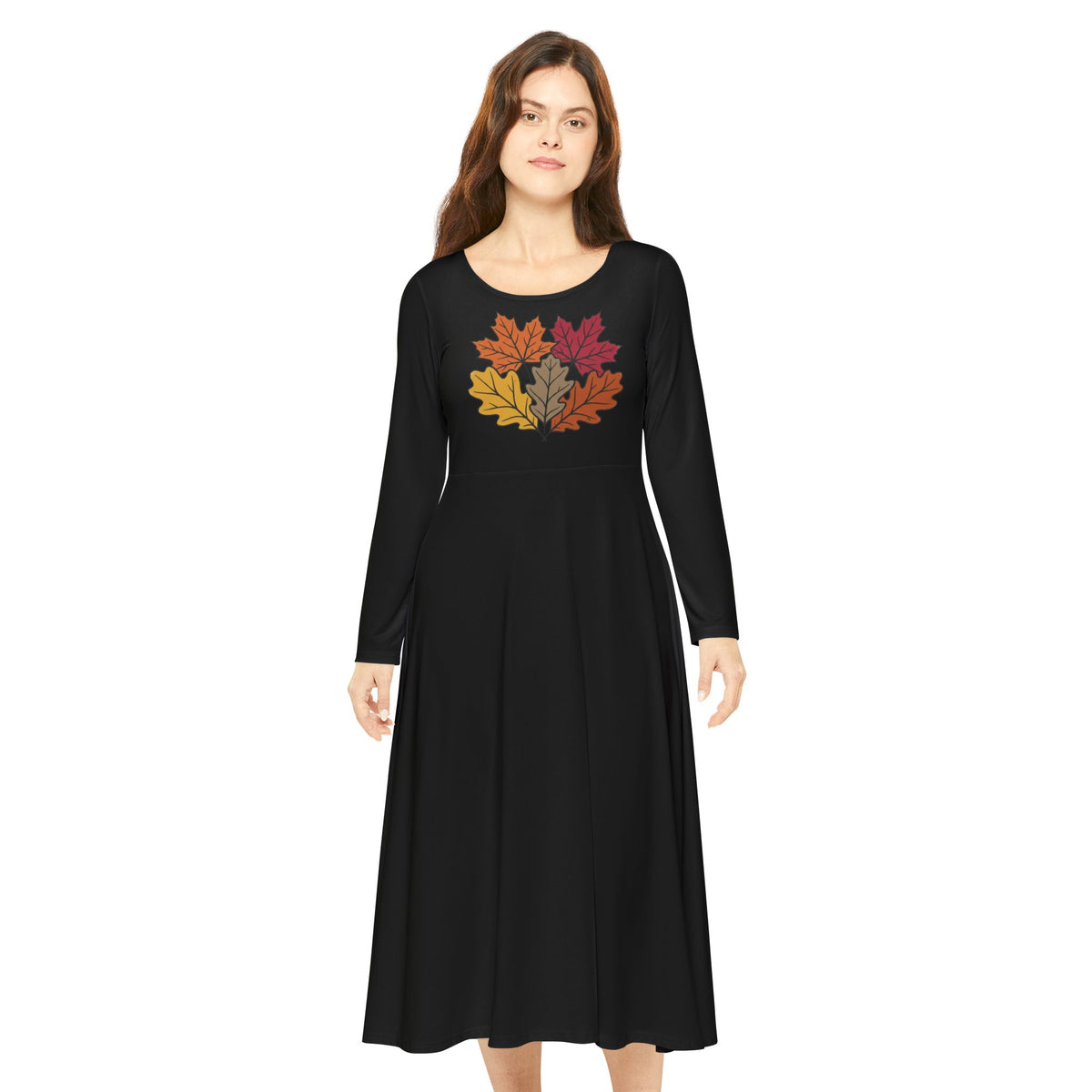 Women's Long Sleeve Dance Dress (AOP)