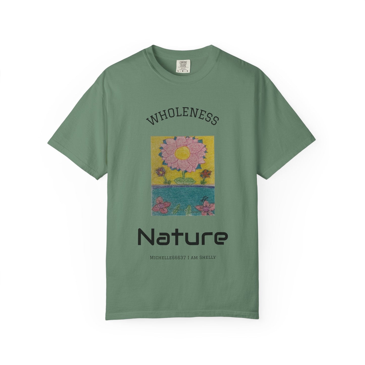 Nature -Unisex Garment-Dyed T-shirt Buy 3 Get 1 Free- FREE SHIPPING WITHIN AUSTRALIA Light Green / S T-Shirt