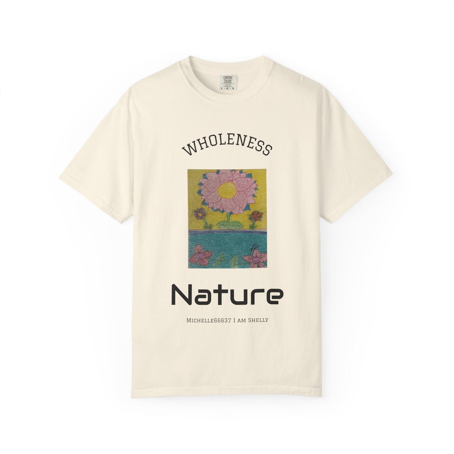 Nature -Unisex Garment-Dyed T-shirt Buy 3 Get 1 Free- FREE SHIPPING WITHIN AUSTRALIA Ivory / S T-Shirt