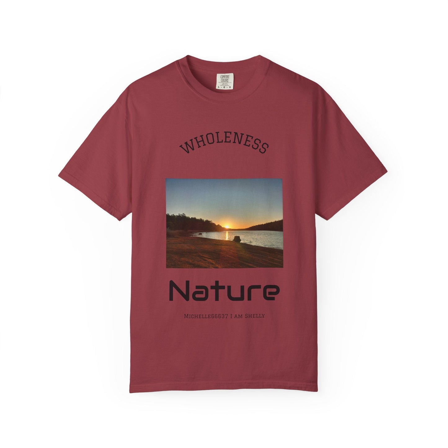 Nature -Unisex Garment-Dyed T-shirt Buy 3 Get 1 Free- FREE SHIPPING WITHIN AUSTRALIA Chili / S T-Shirt