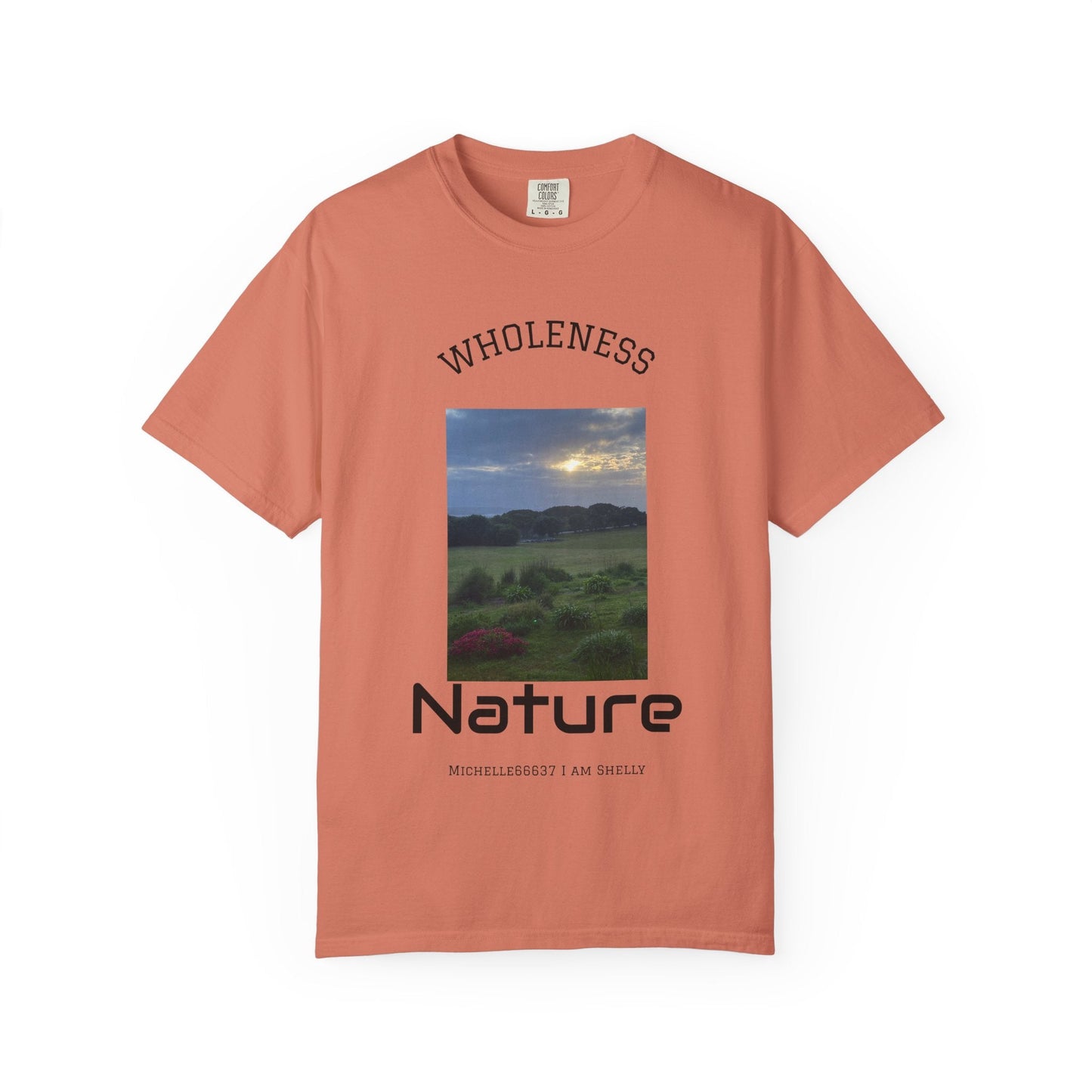 Nature -Unisex Garment-Dyed T-shirt Buy 3 Get 1 Free- FREE SHIPPING WITHIN AUSTRALIA Terracotta / S T-Shirt