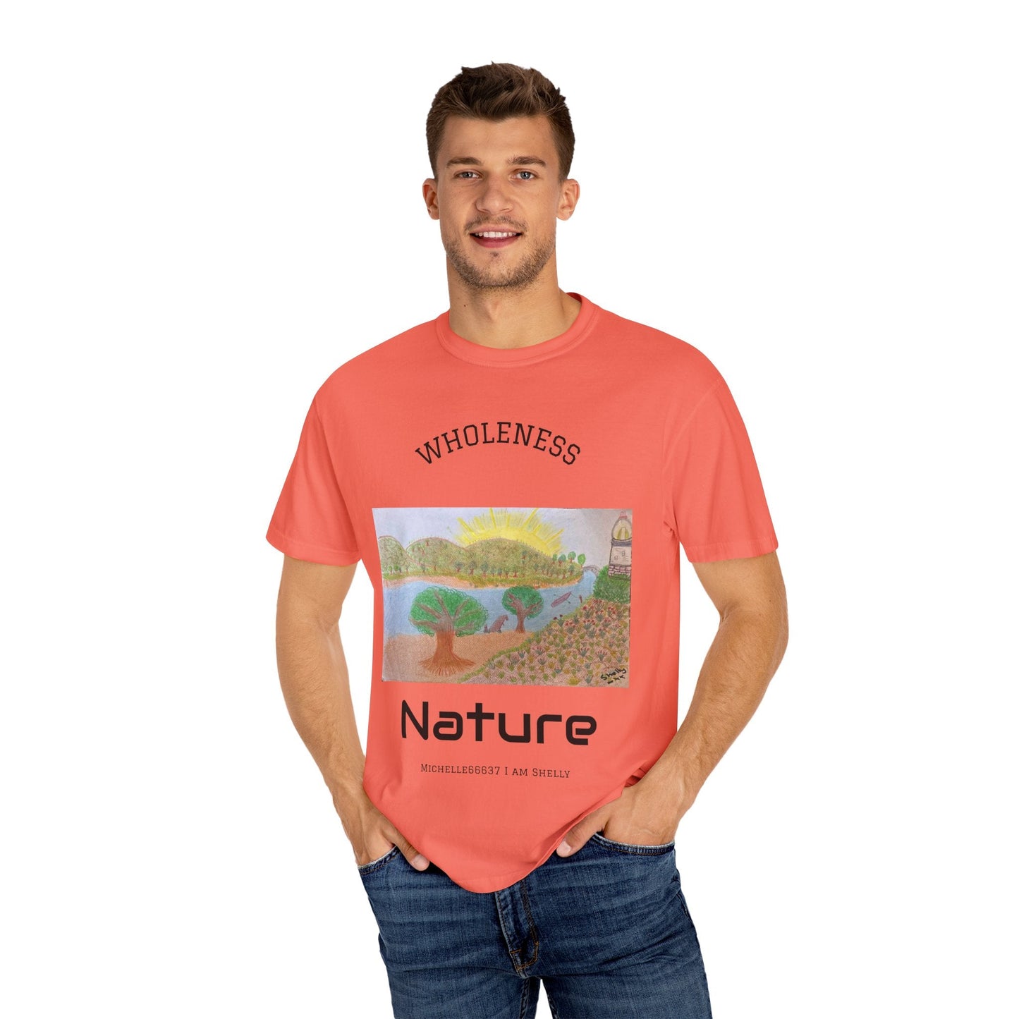 Nature -Unisex Garment-Dyed T-shirt Buy 3 Get 1 Free- FREE SHIPPING WITHIN AUSTRALIA T-Shirt