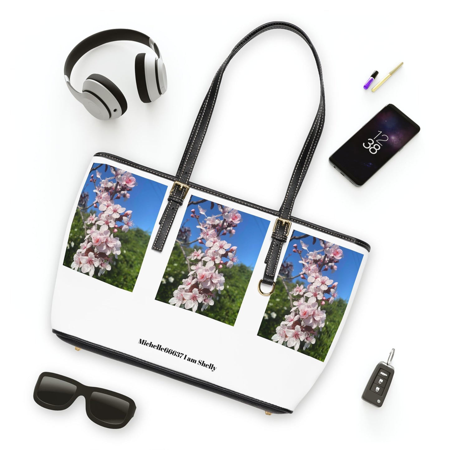 Michelle66637- Nature- PU Leather Shoulder Bag Bags