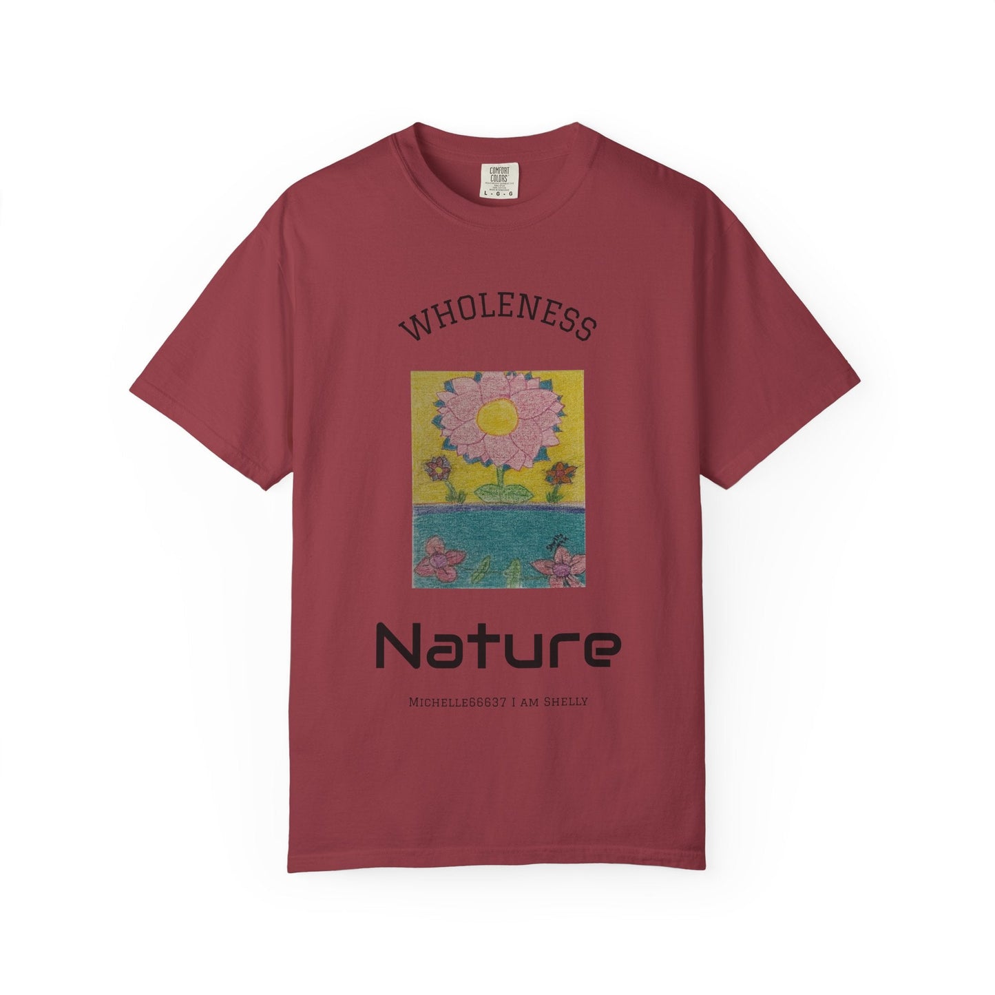 Nature -Unisex Garment-Dyed T-shirt Buy 3 Get 1 Free- FREE SHIPPING WITHIN AUSTRALIA Chili / S T-Shirt