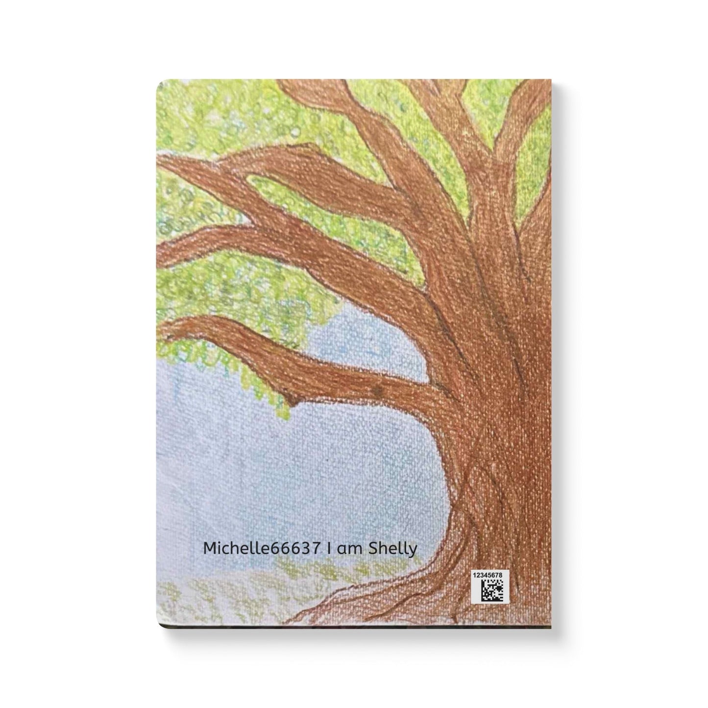 Tree Man Softcover Journal (with Inside Prints) 100 pages (50 sheets) / Ruled line / 5.75’’ x 8’’ Paper products