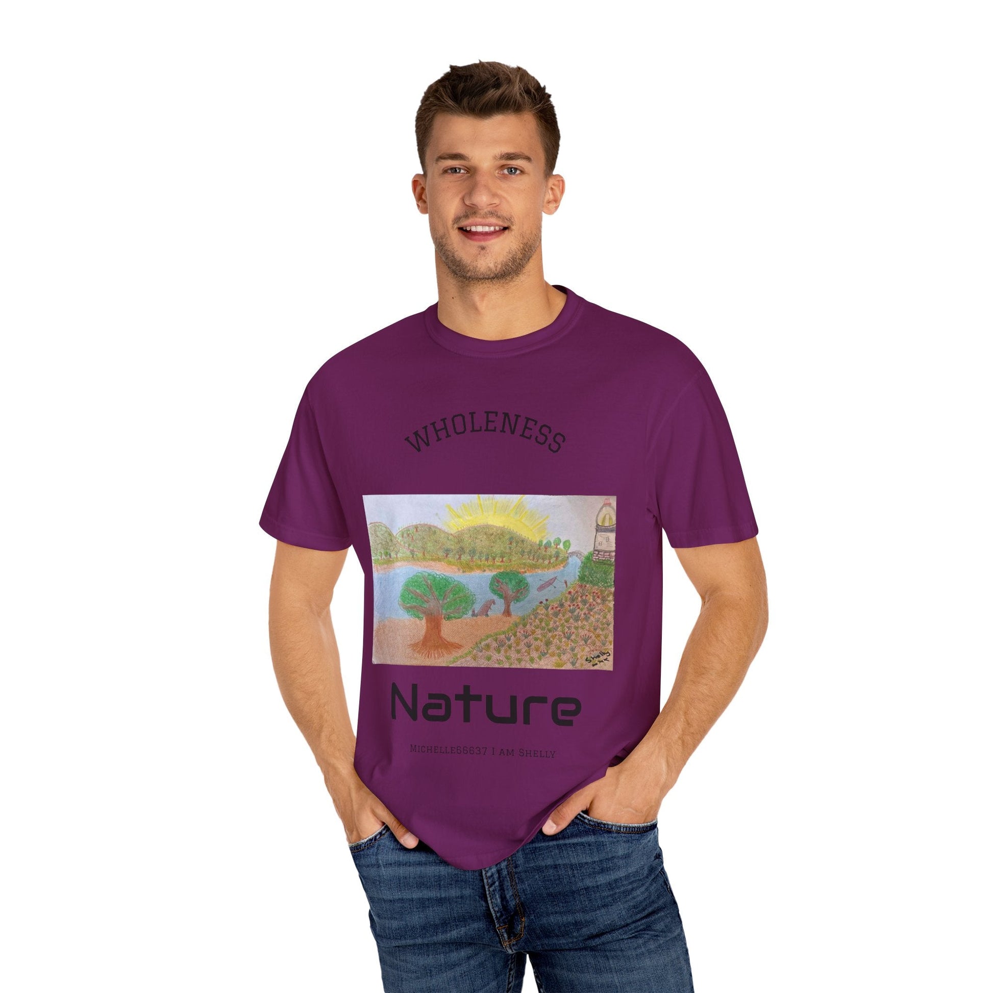 Nature -Unisex Garment-Dyed T-shirt Buy 3 Get 1 Free- FREE SHIPPING WITHIN AUSTRALIA T-Shirt
