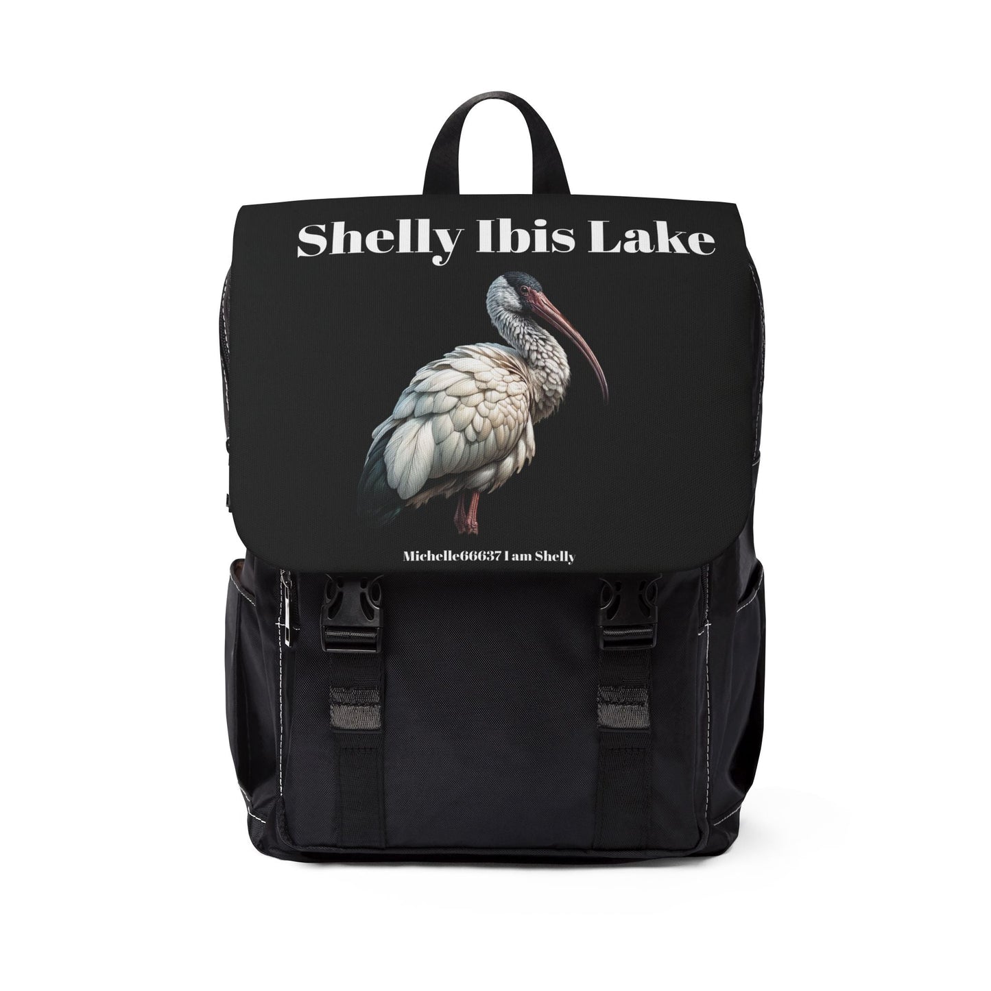 Shelly Ibis Lake - Unisex Casual Shoulder Backpack One size Bags