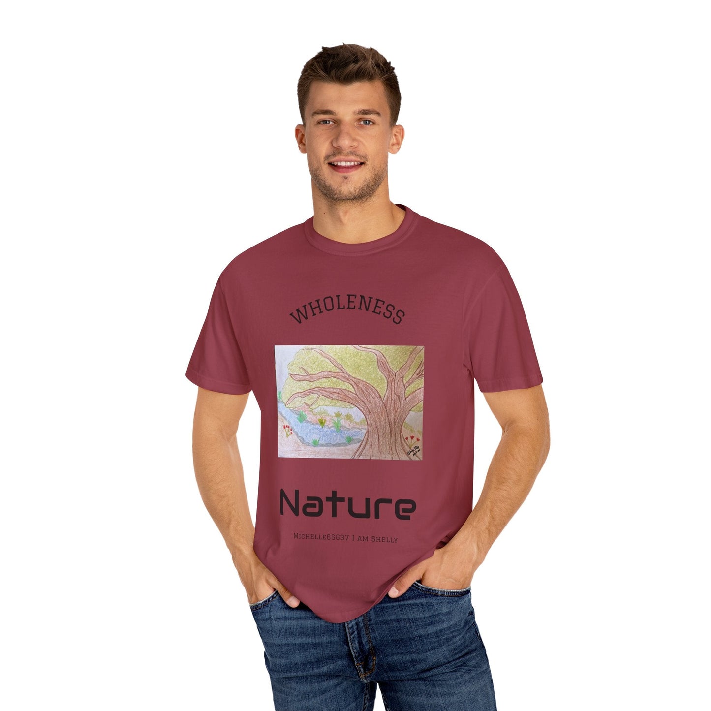 Nature -Unisex Garment-Dyed T-shirt Buy 3 Get 1 Free- FREE SHIPPING WITHIN AUSTRALIA T-Shirt