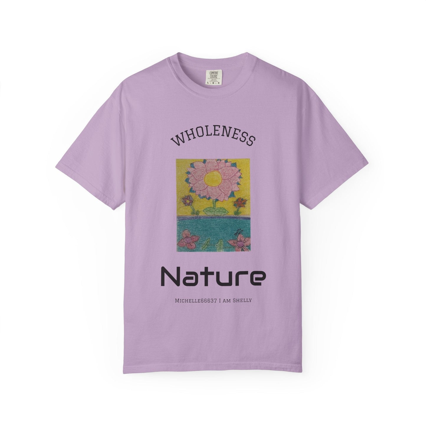 Nature -Unisex Garment-Dyed T-shirt Buy 3 Get 1 Free- FREE SHIPPING WITHIN AUSTRALIA Orchid / S T-Shirt