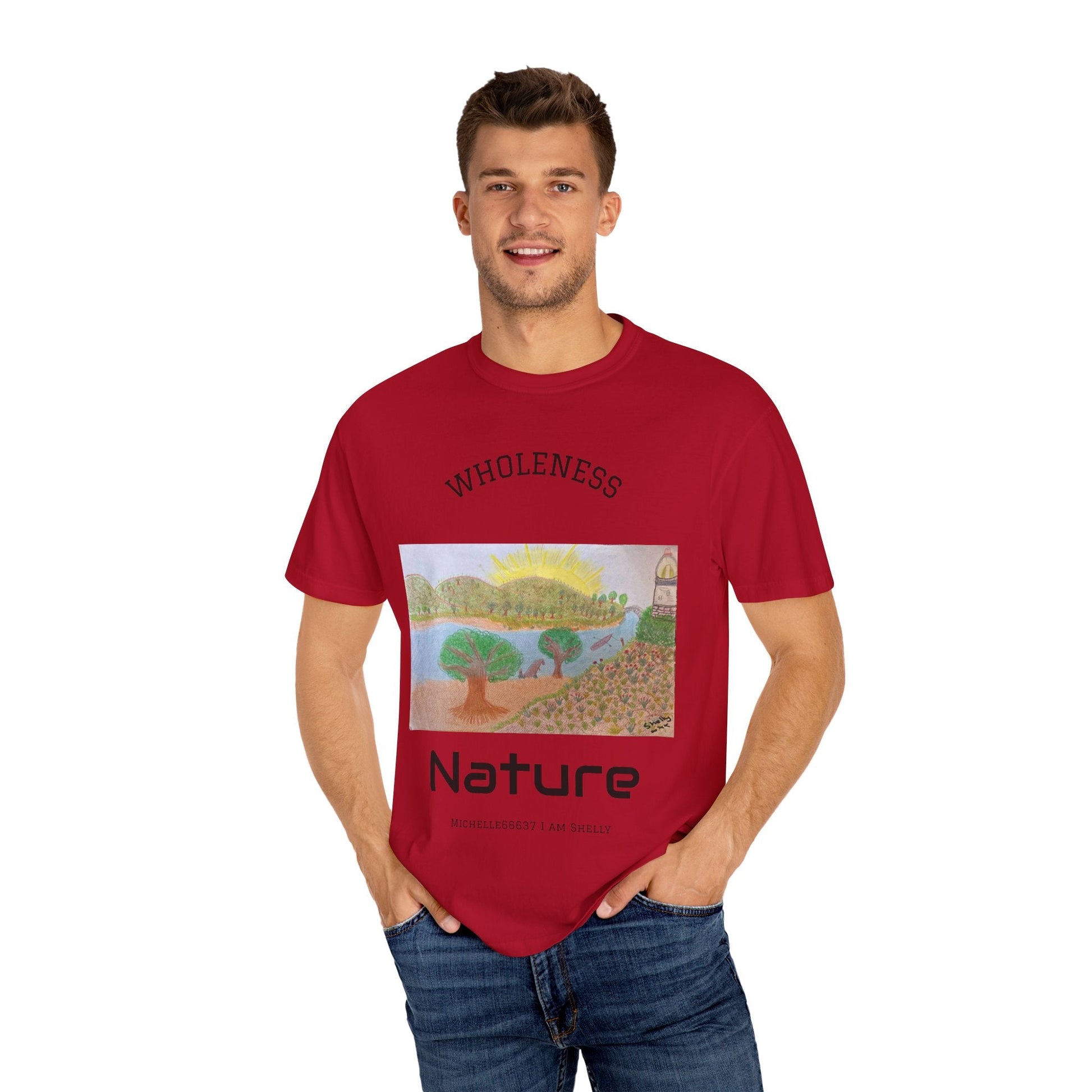 Nature -Unisex Garment-Dyed T-shirt Buy 3 Get 1 Free- FREE SHIPPING WITHIN AUSTRALIA T-Shirt